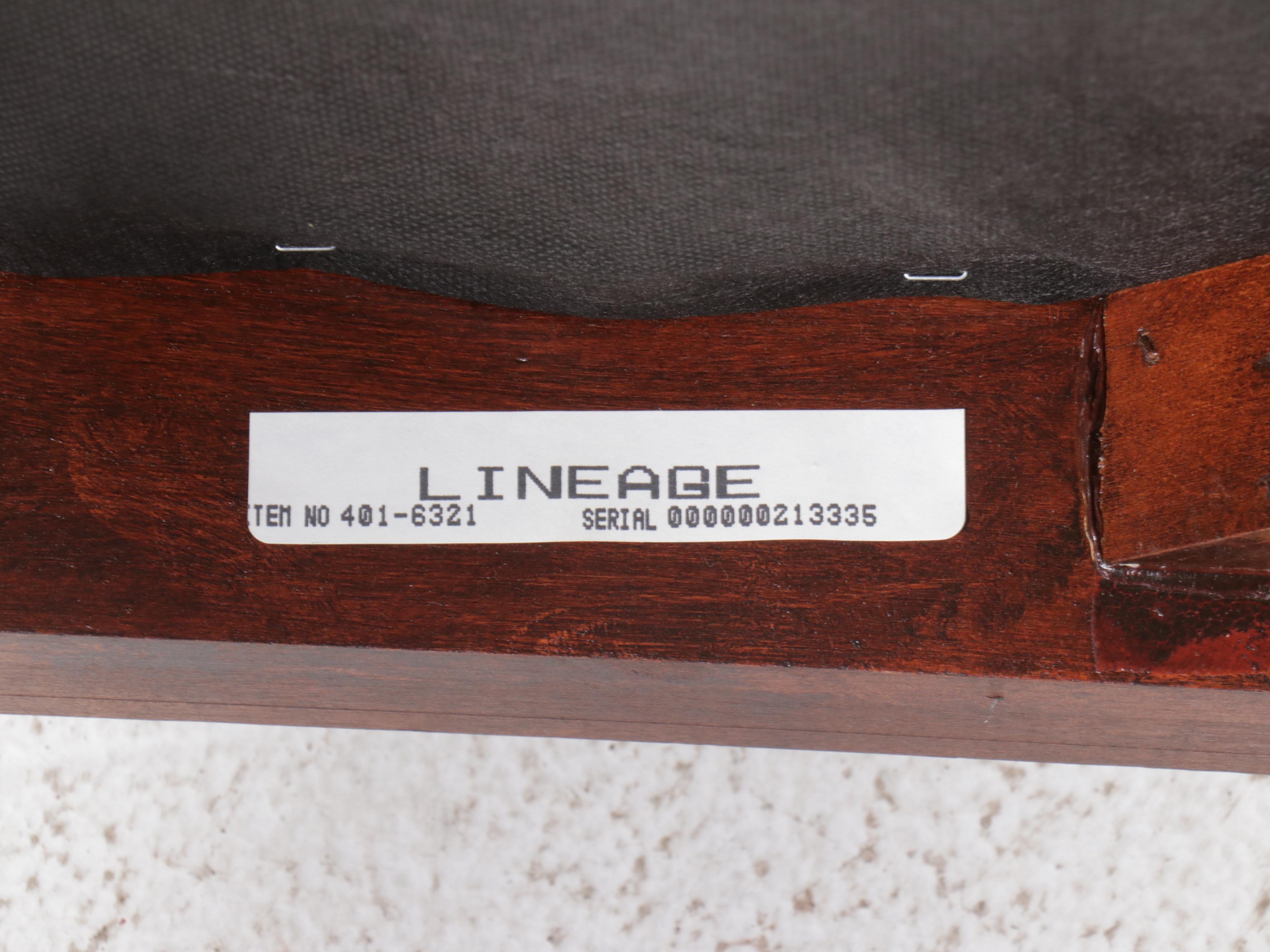 Lineage Home Furnishings Nine-Piece Dining Set