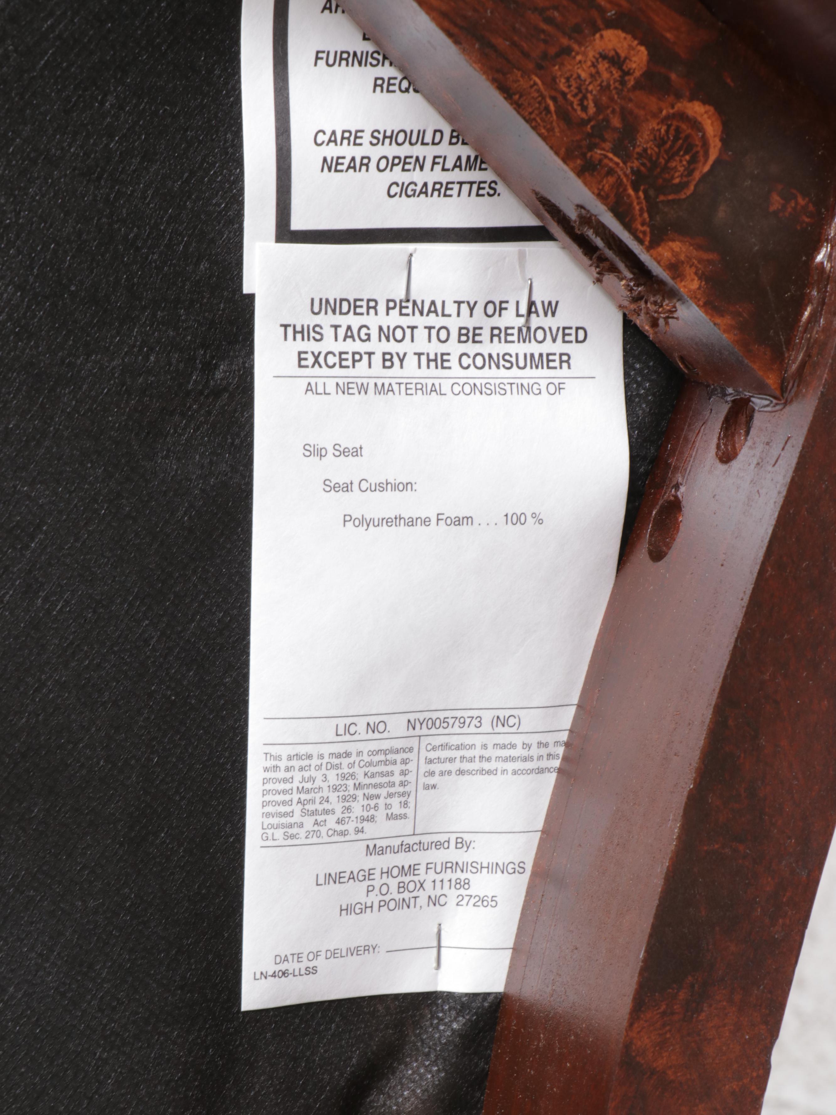 Lineage Home Furnishings Nine-Piece Dining Set