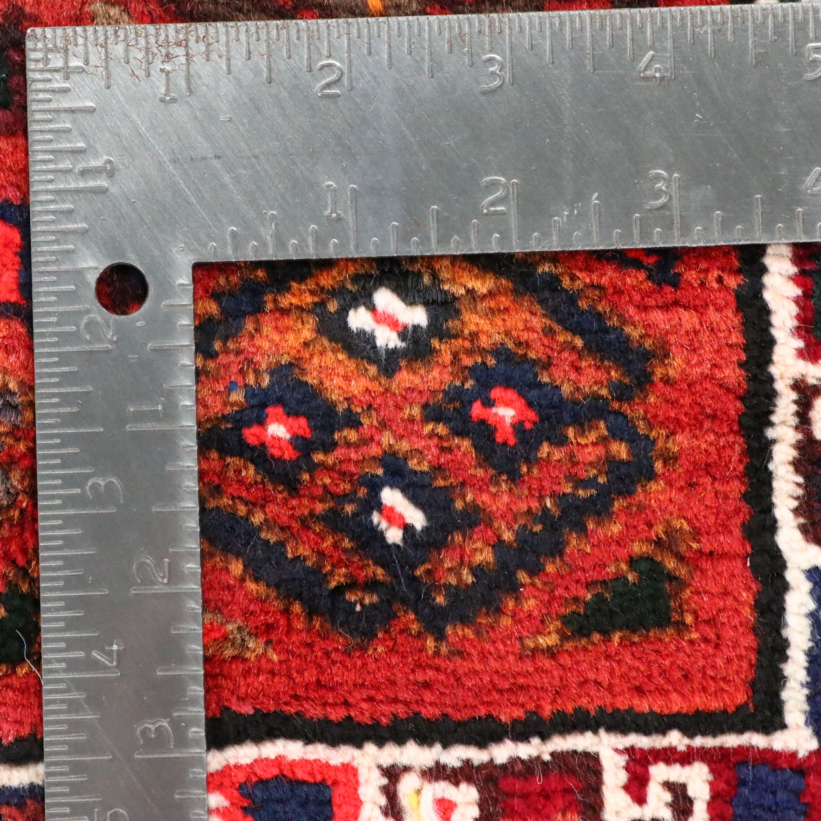 2'6 x 3'11 Hand-Knotted Afghan Baluch Balisht Bag Cushion Cover