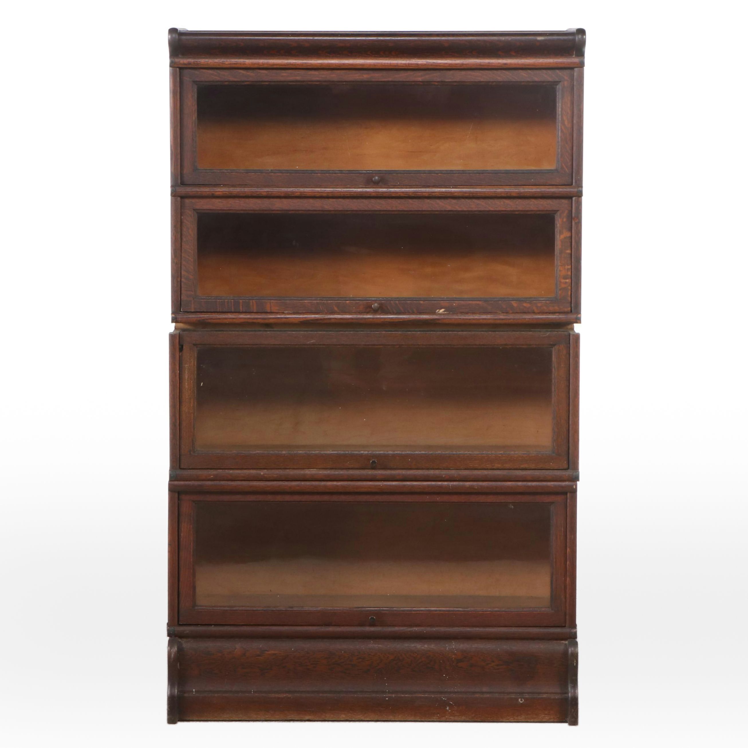 Imperial Furniture Co. Ball Bearing Oak Sectional Bookcase