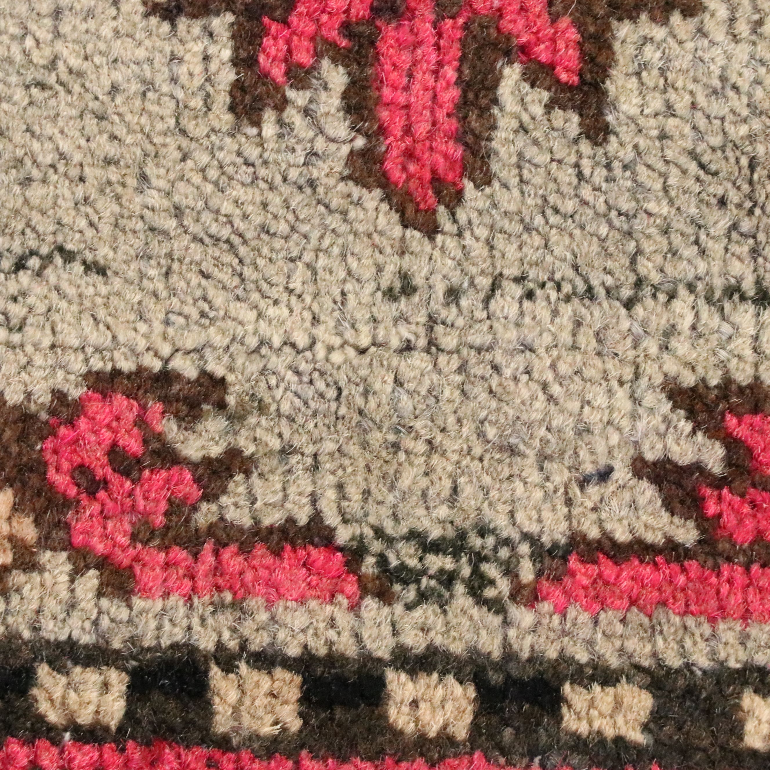 4'11 x 9'4 Hand-Knotted East Turkestan Khotan Long Rug