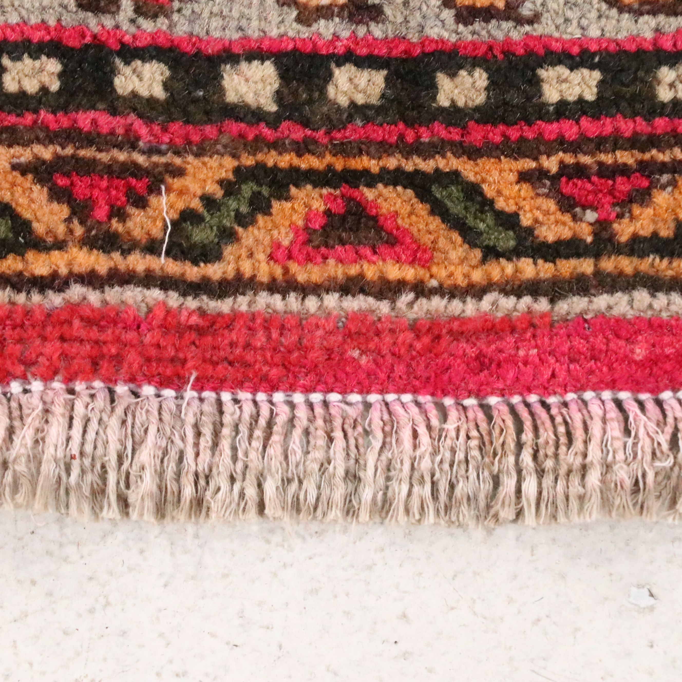 4'11 x 9'4 Hand-Knotted East Turkestan Khotan Long Rug