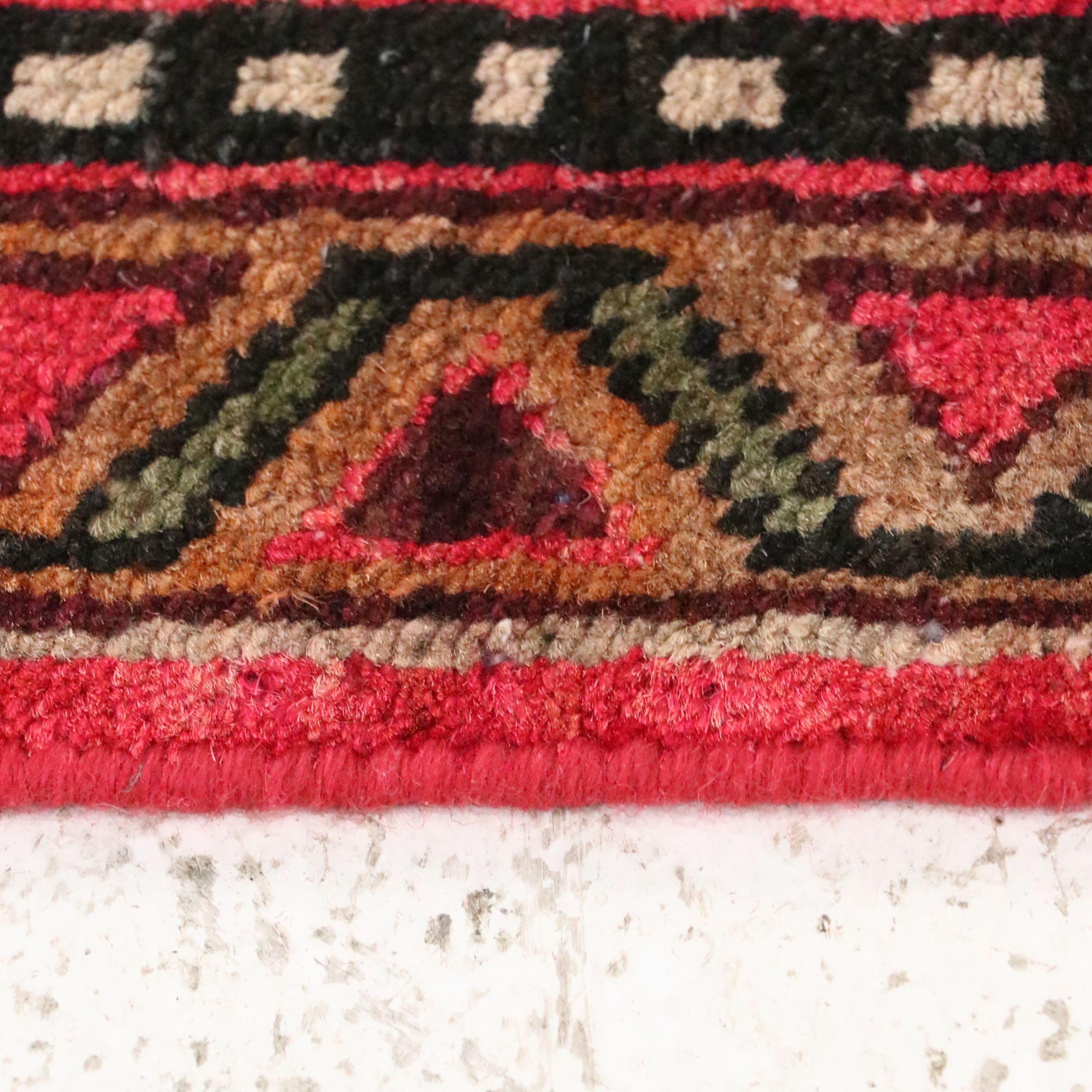 4'11 x 9'4 Hand-Knotted East Turkestan Khotan Long Rug