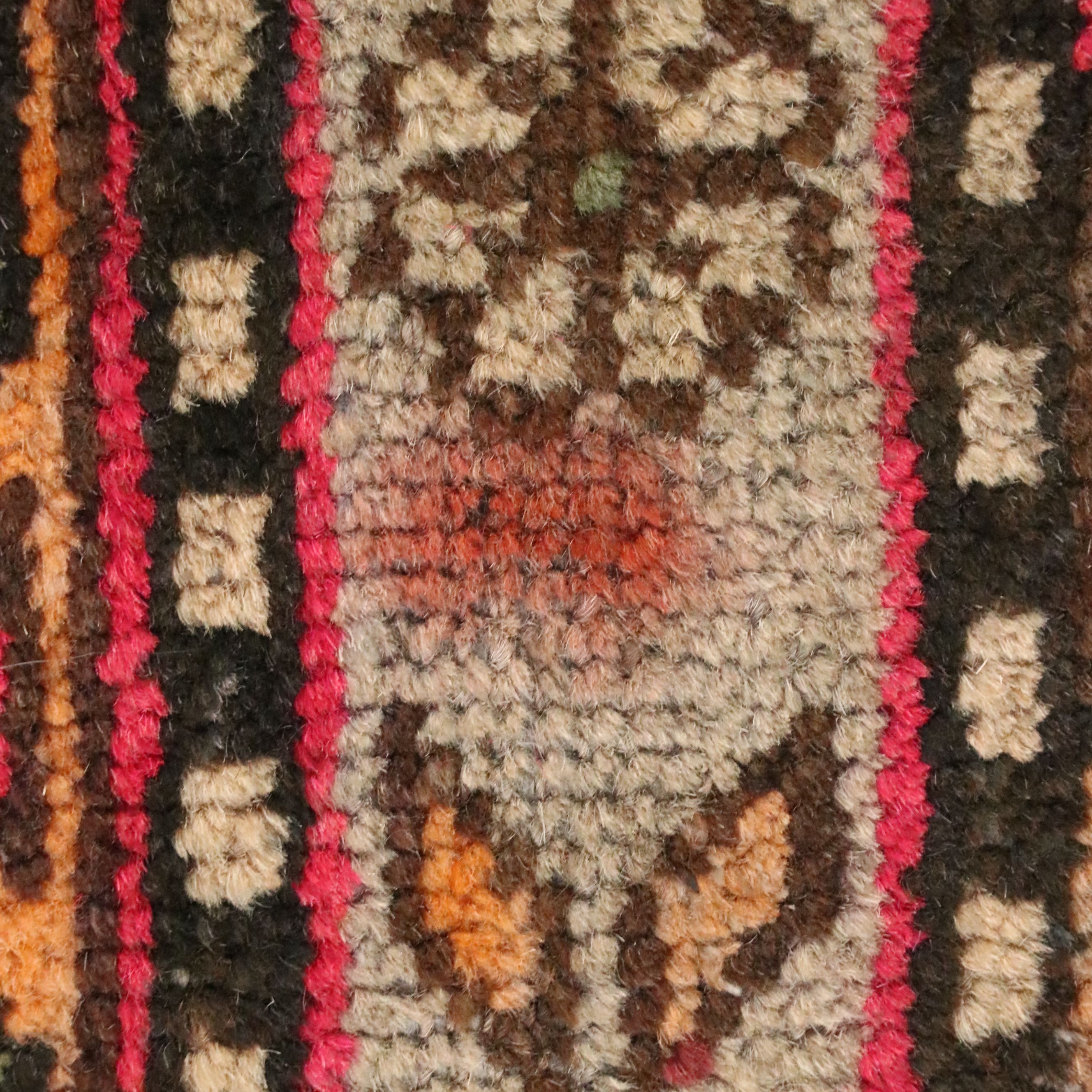 4'11 x 9'4 Hand-Knotted East Turkestan Khotan Long Rug