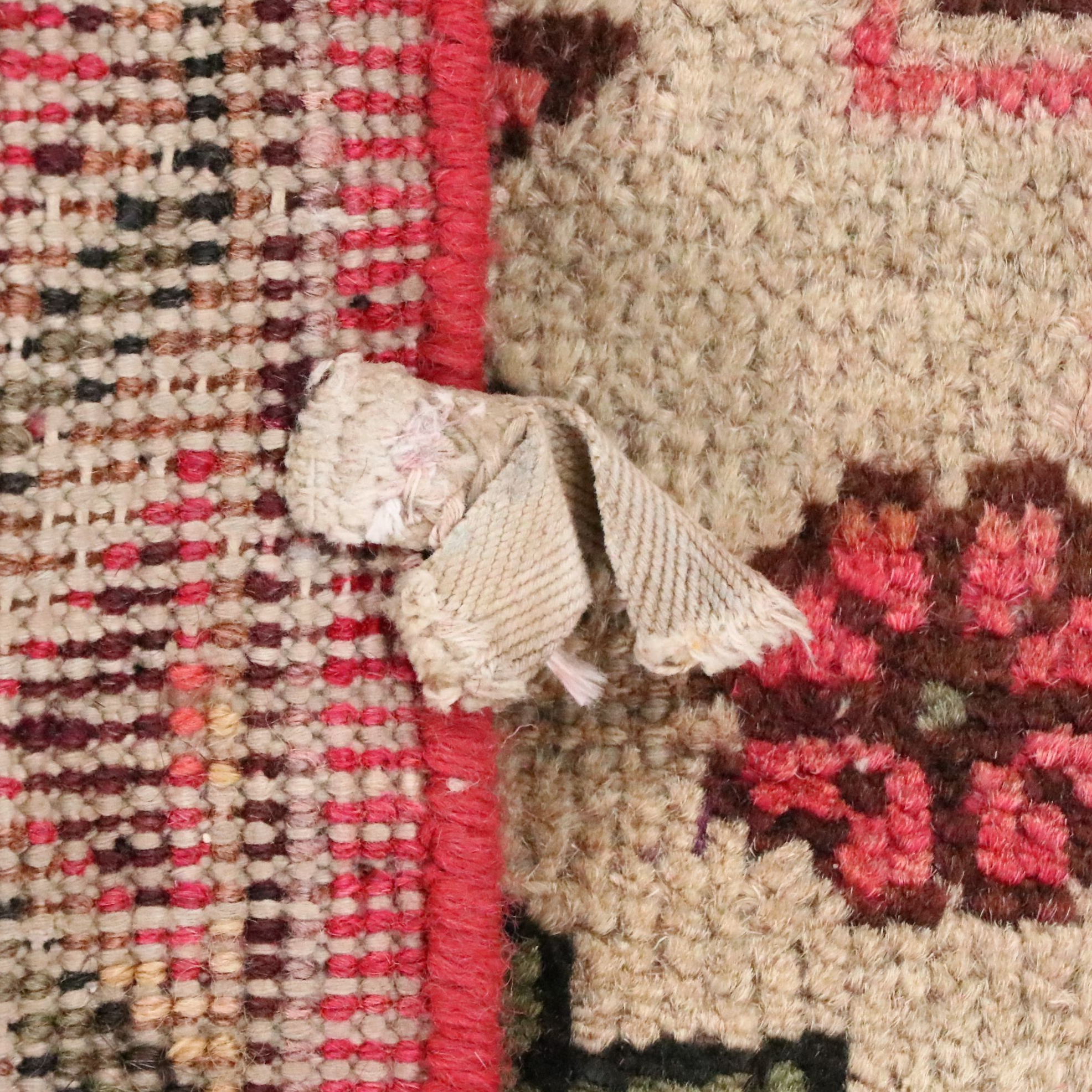 4'11 x 9'4 Hand-Knotted East Turkestan Khotan Long Rug