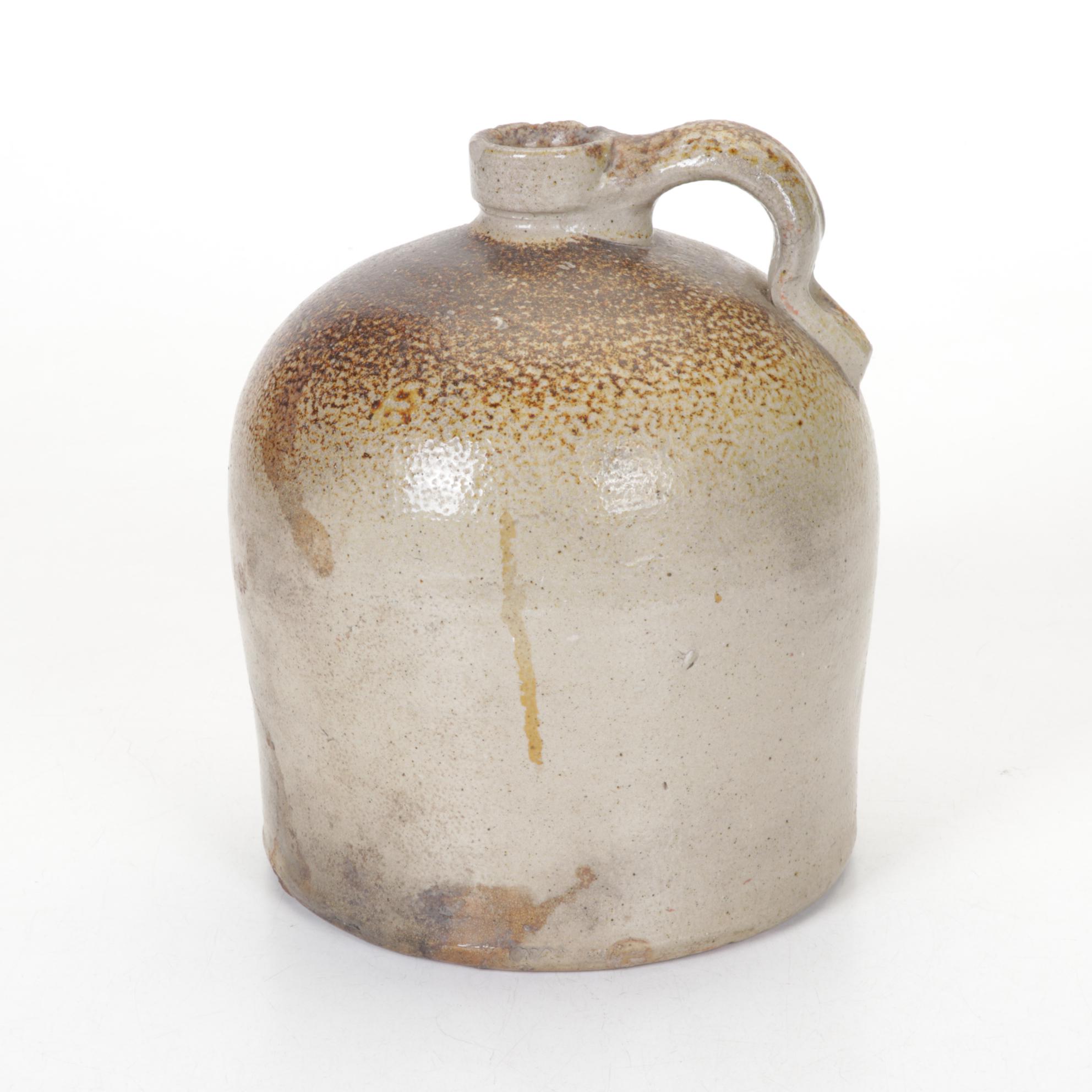 Salt Glazed Stoneware Jugs & Crock