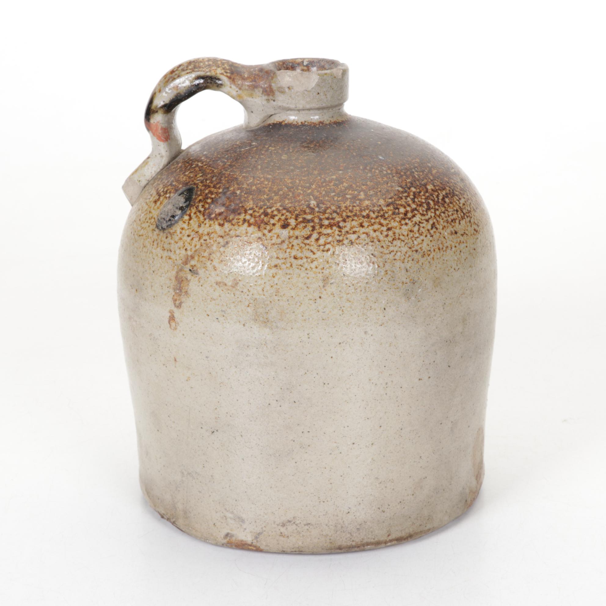 Salt Glazed Stoneware Jugs & Crock