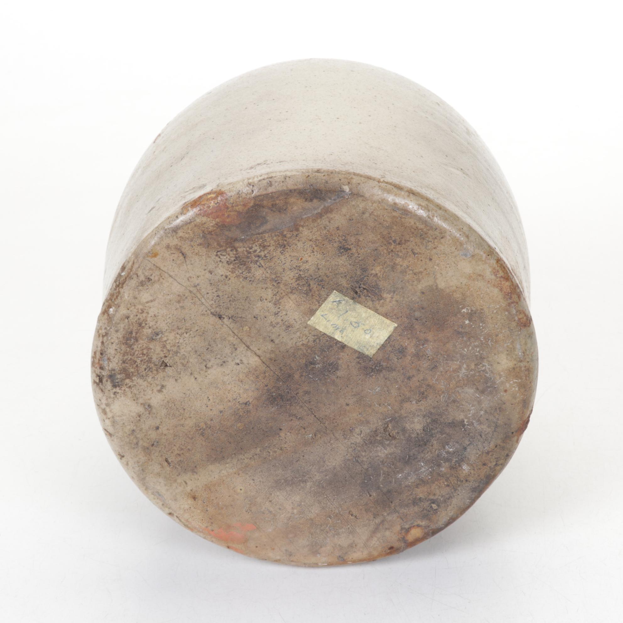 Salt Glazed Stoneware Jugs & Crock