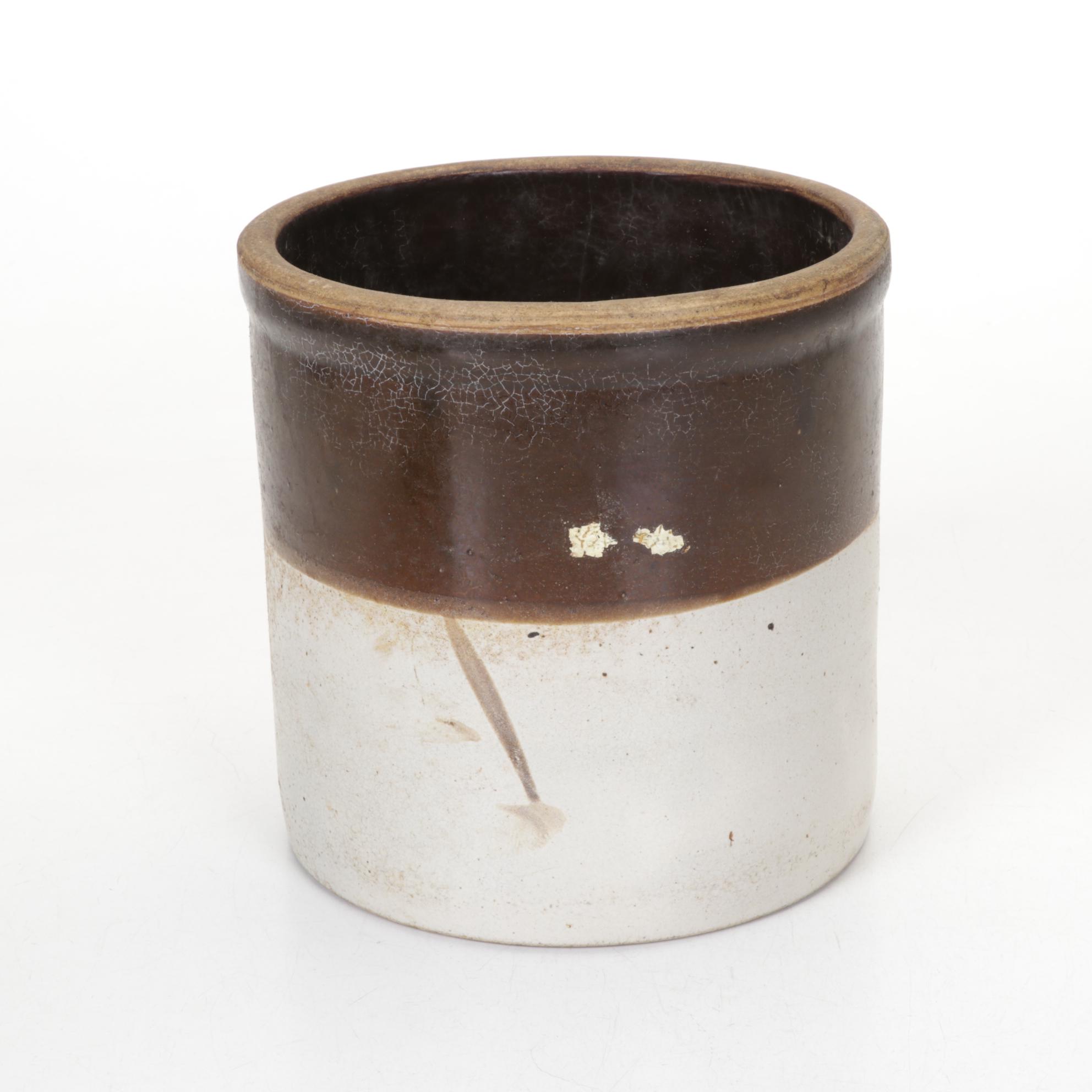 Salt Glazed Stoneware Jugs & Crock