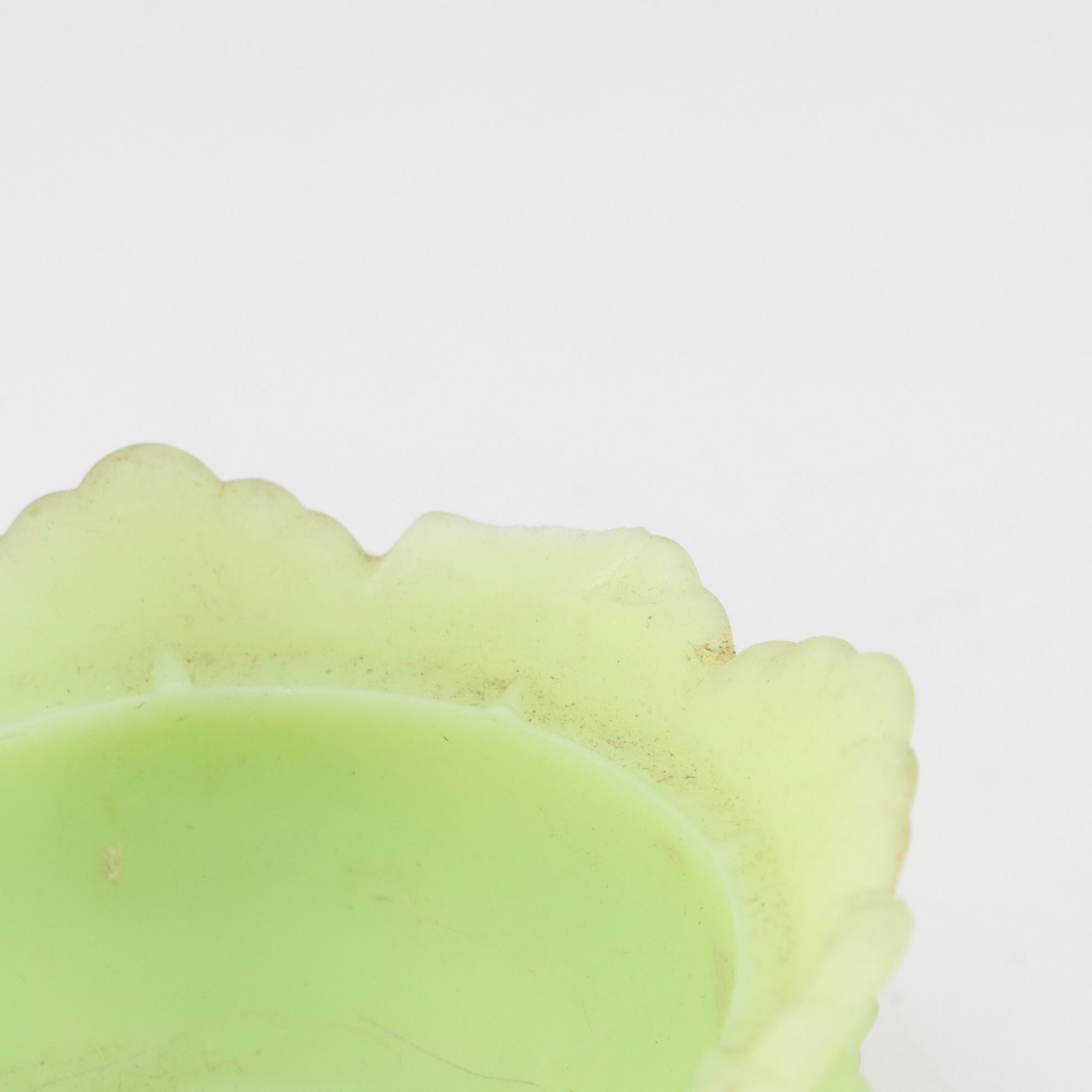 Fenton Uranium Glass "Hobnail" Fairy Lamp, Degenhart Chicken Salt Cellars & More