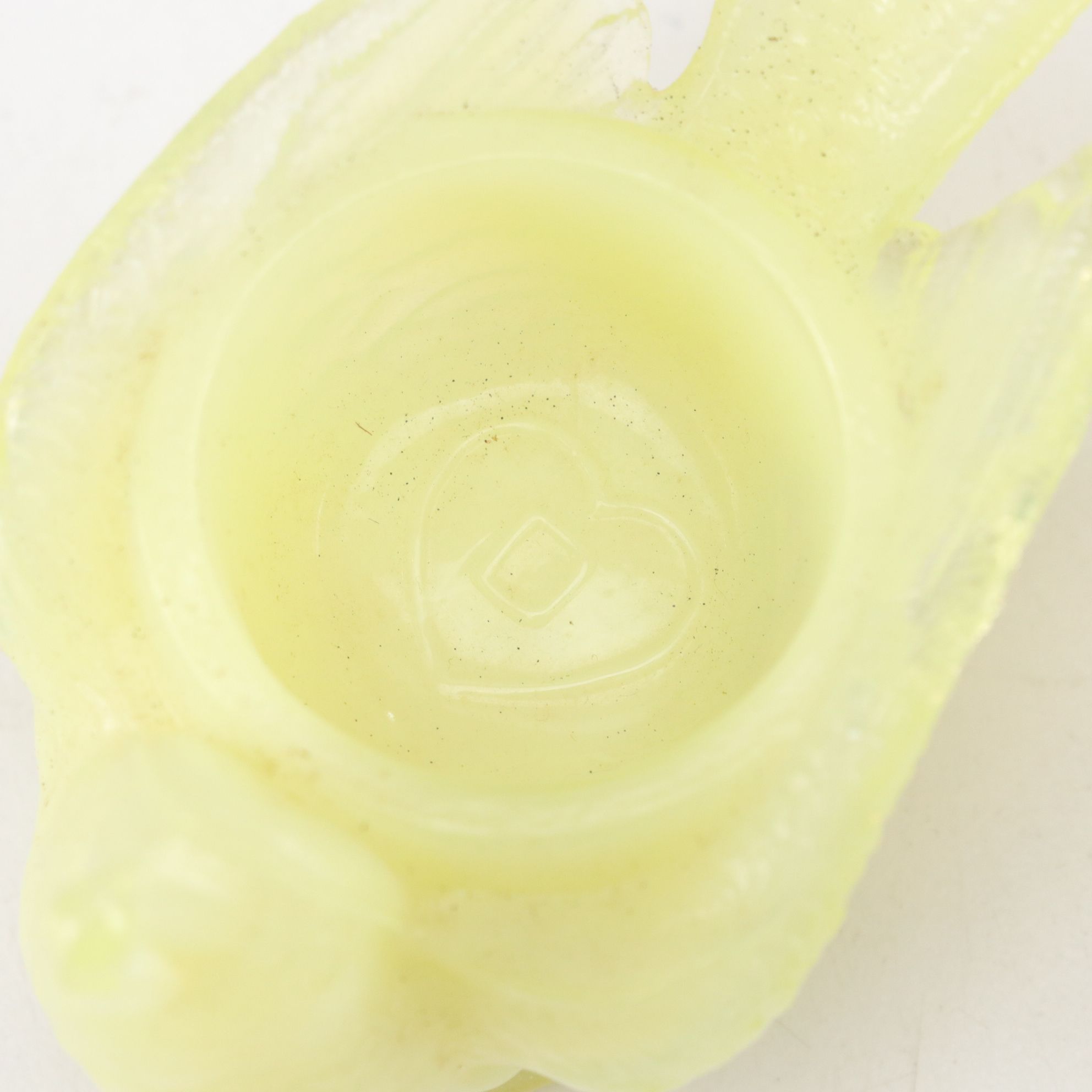 Fenton Uranium Glass "Hobnail" Fairy Lamp, Degenhart Chicken Salt Cellars & More