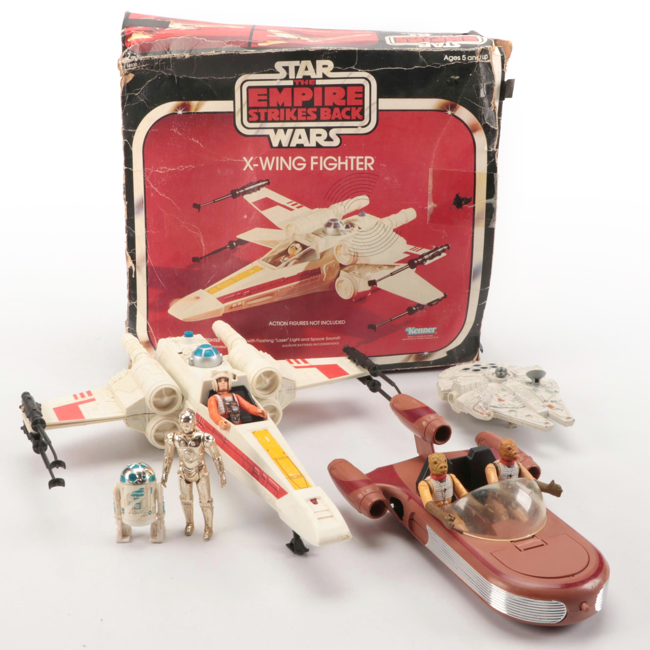 Kenner "X-Wing Fighter" and More Star Wars Action Figures
