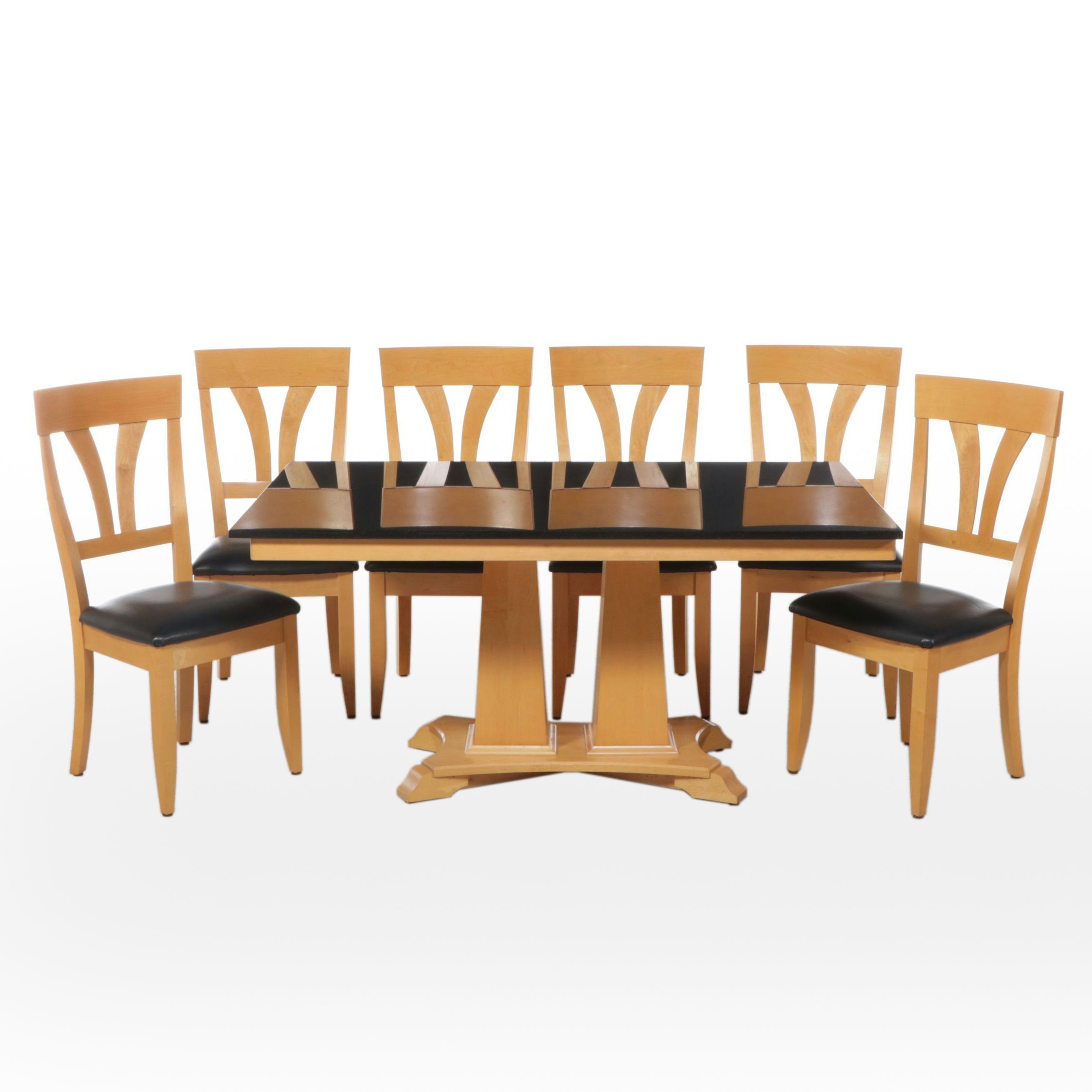 Saloom Furniture Seven Piece Dining Set