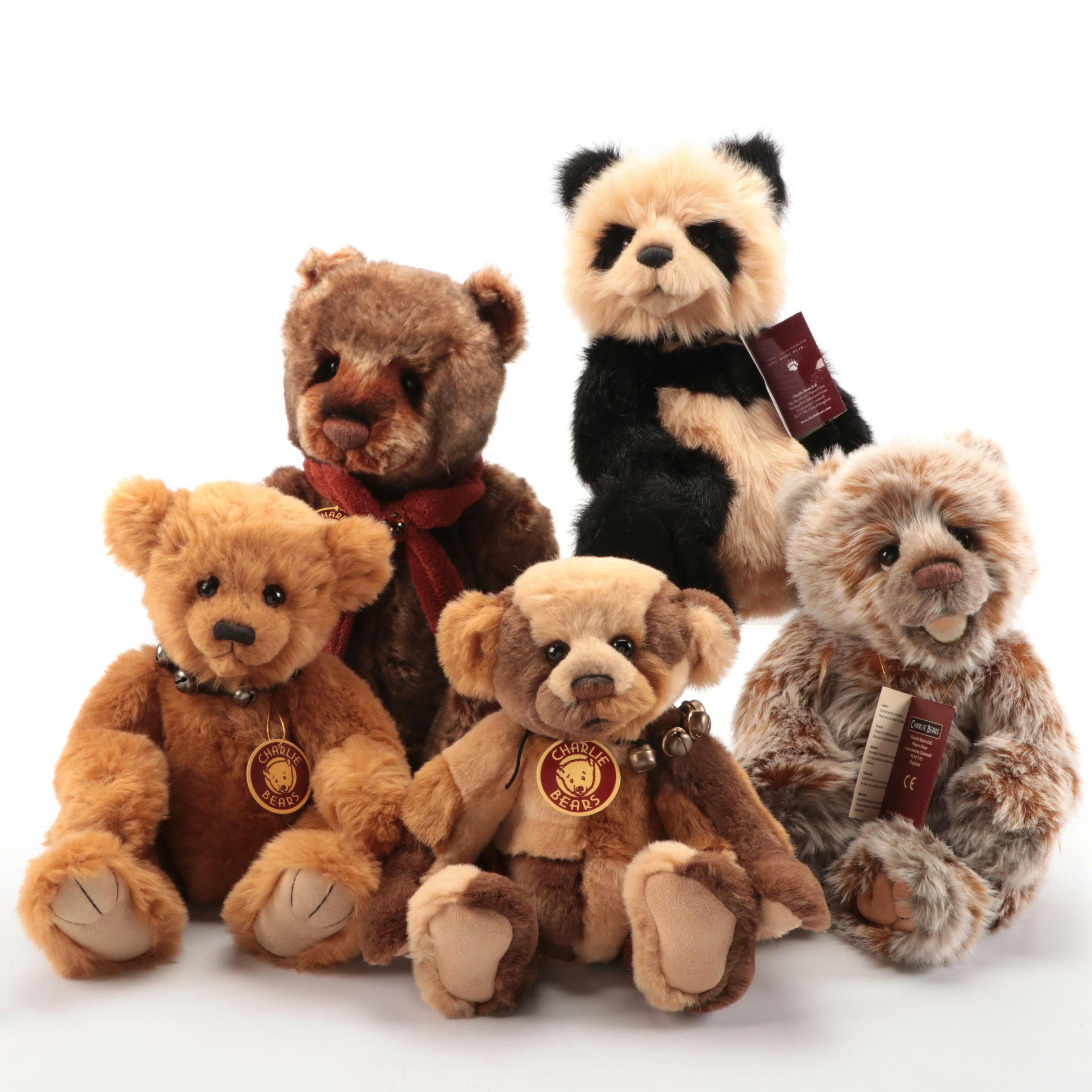 Charlie Bear Plush Teddy Bears