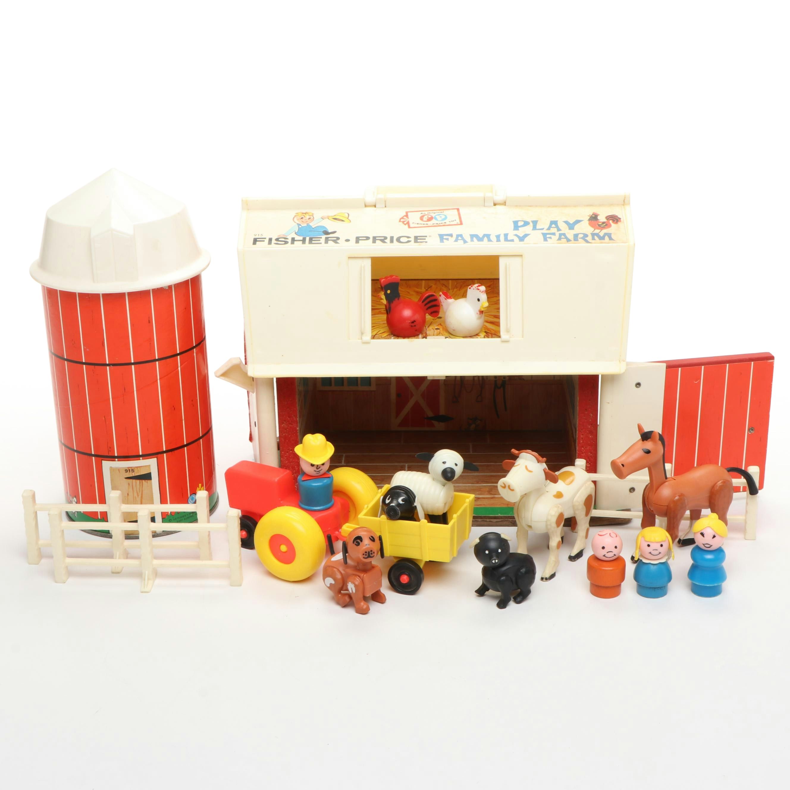 Fisher-Price Play Family Farm Toy Set, 1967