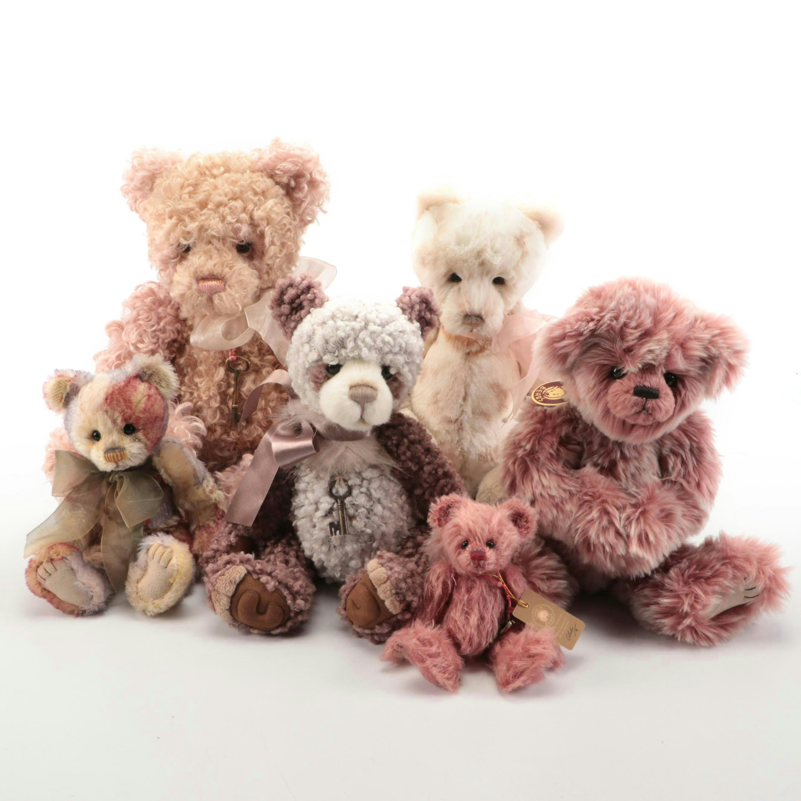 Charlie Bears "Angela," "Jane" and More Teddy Bears