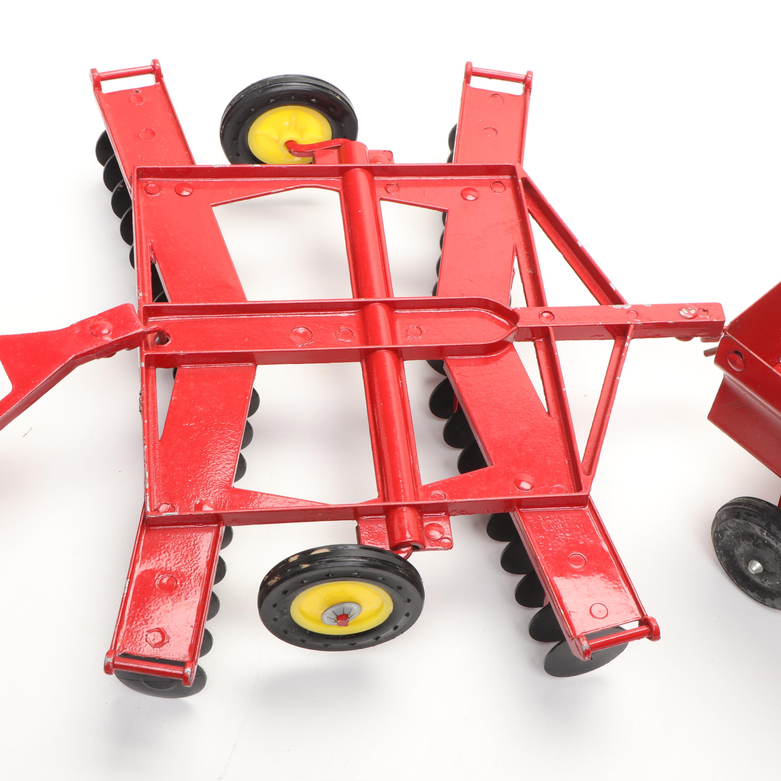 Ertl Massey Ferguson 175 Diesel with Attachments, Mid-20th Century