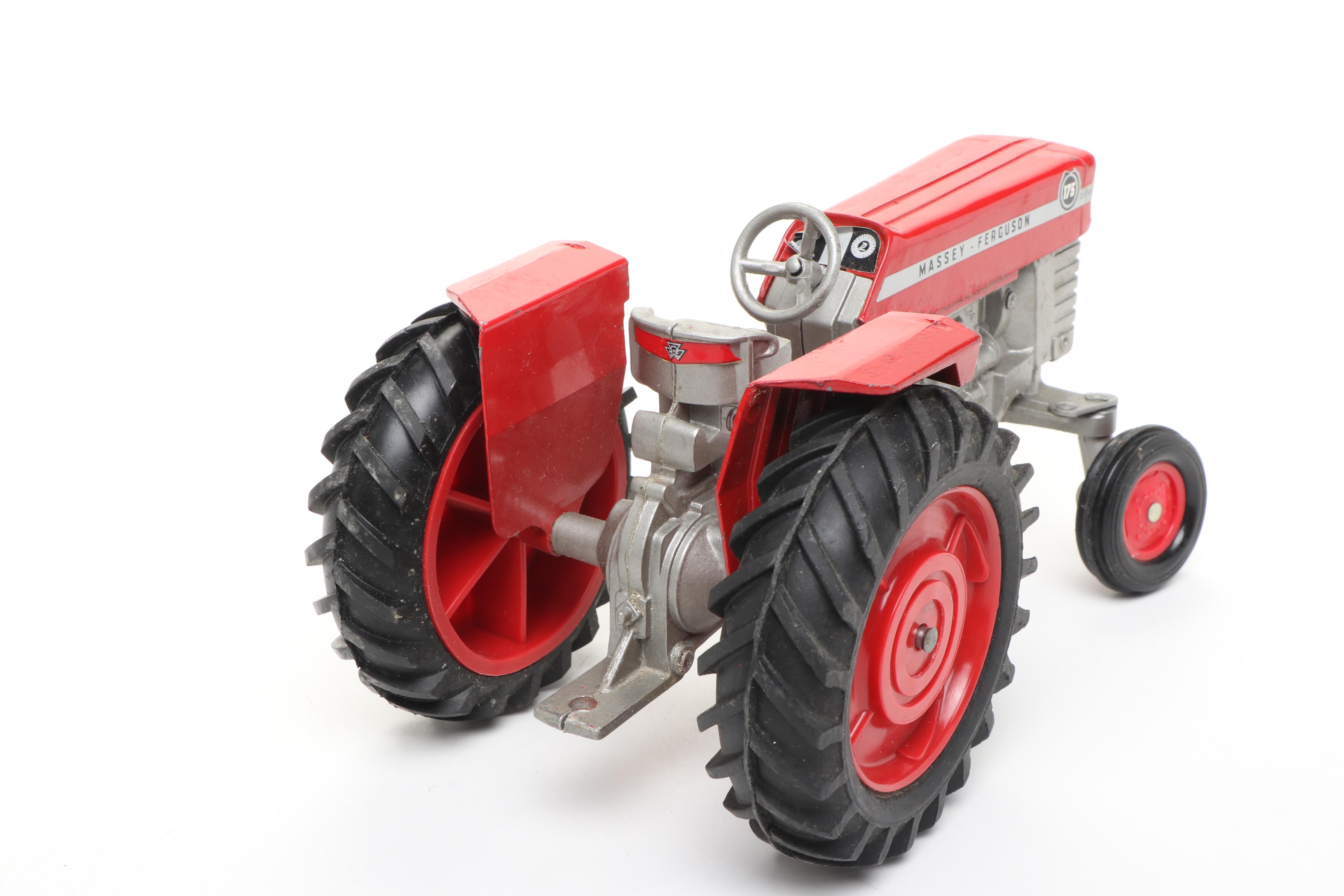 Ertl Massey Ferguson 175 Diesel with Attachments, Mid-20th Century