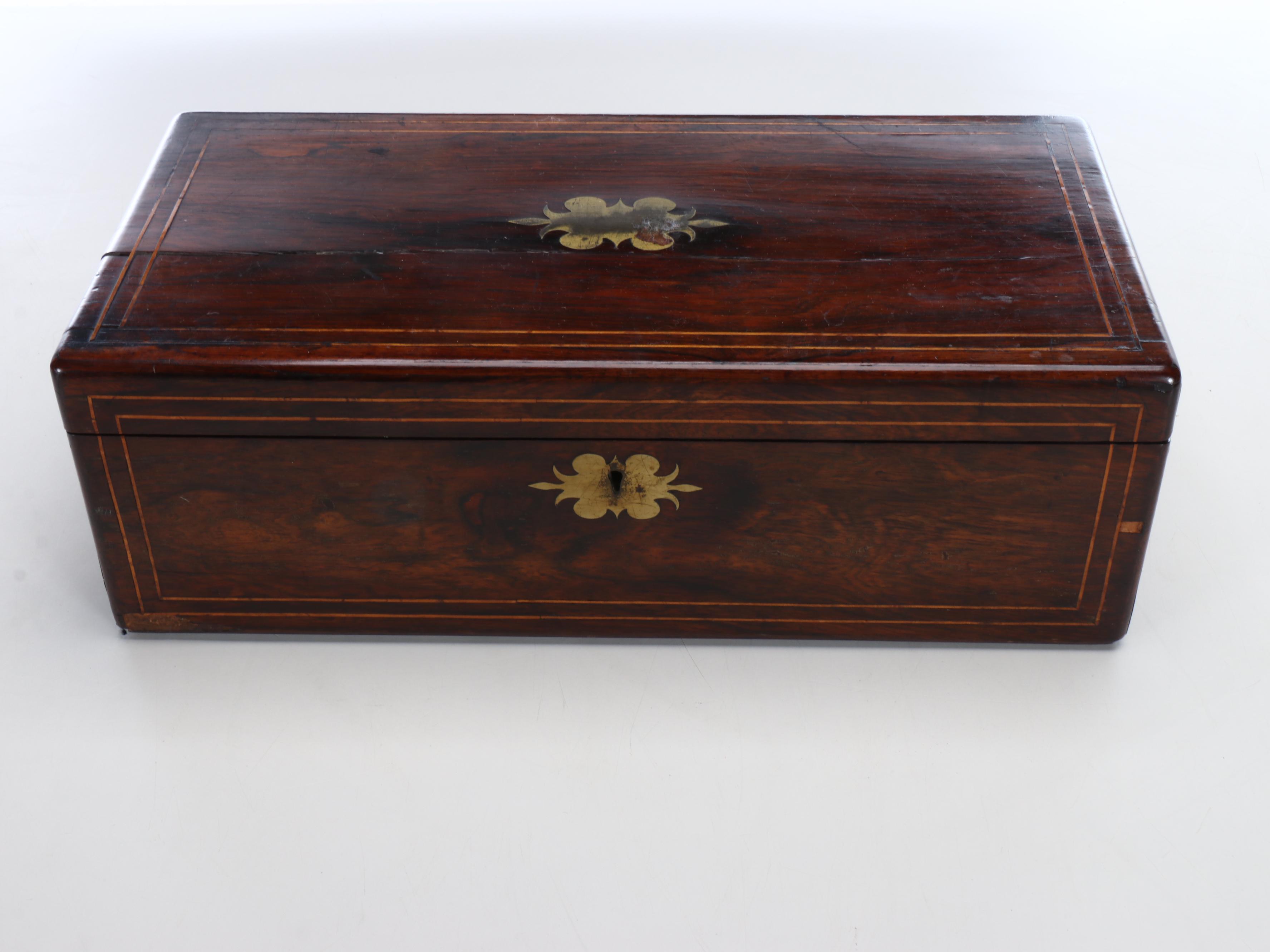 Georgian Mahogany Writing Slope