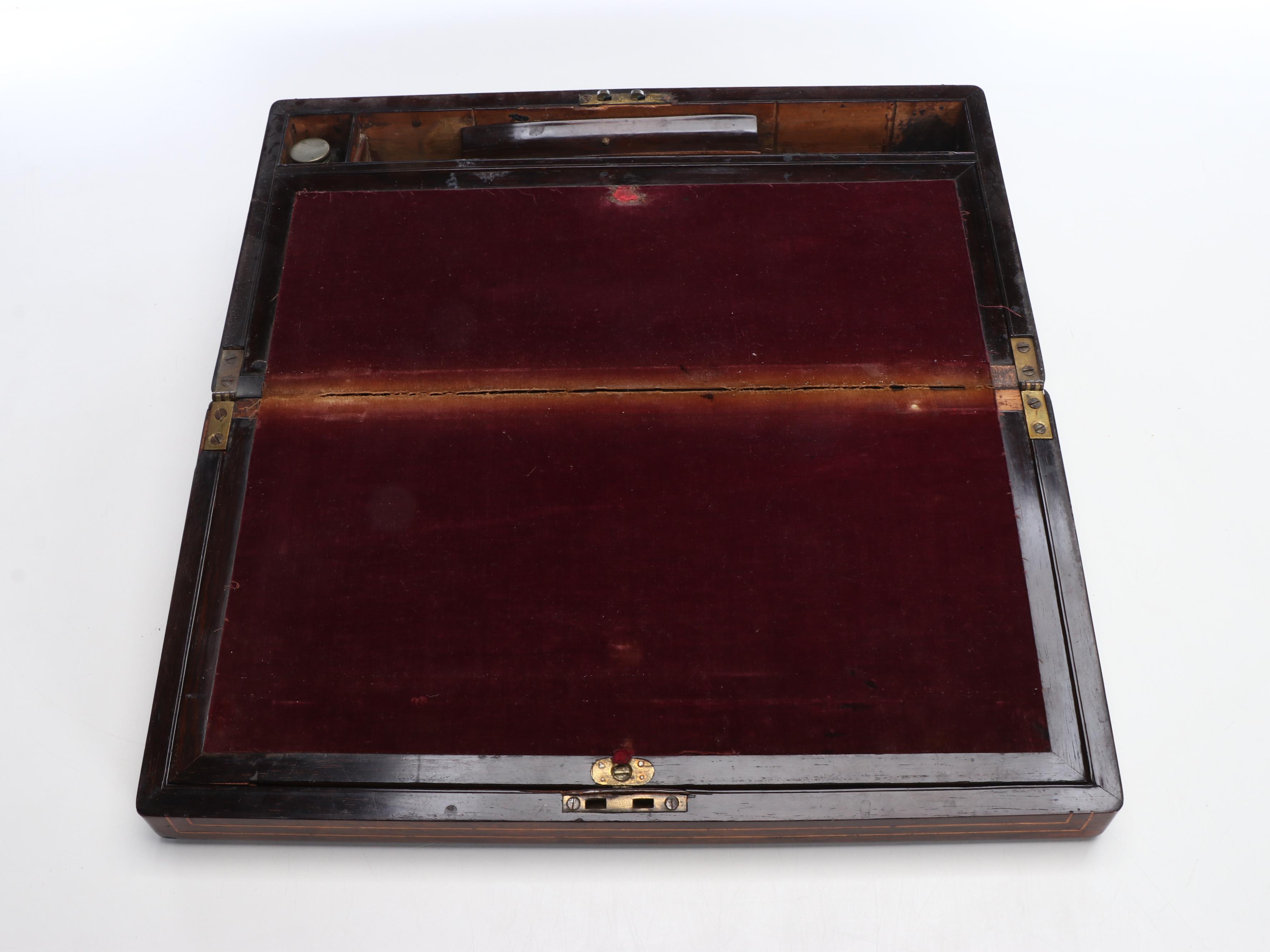 Georgian Mahogany Writing Slope