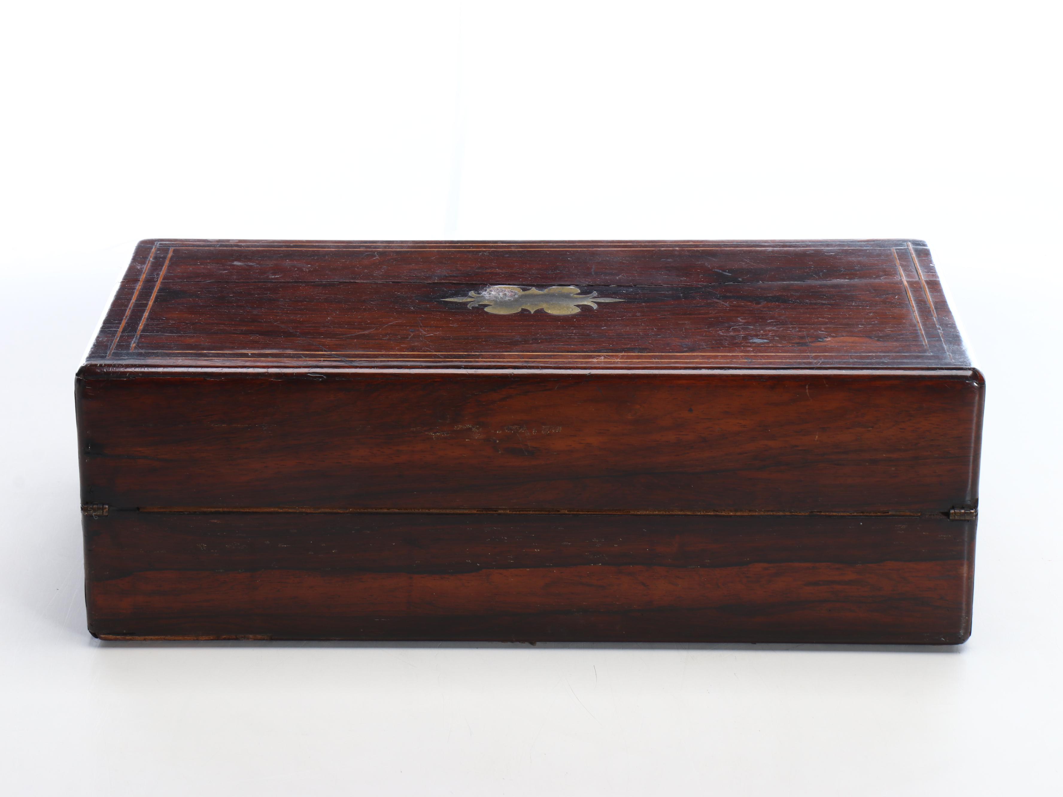 Georgian Mahogany Writing Slope