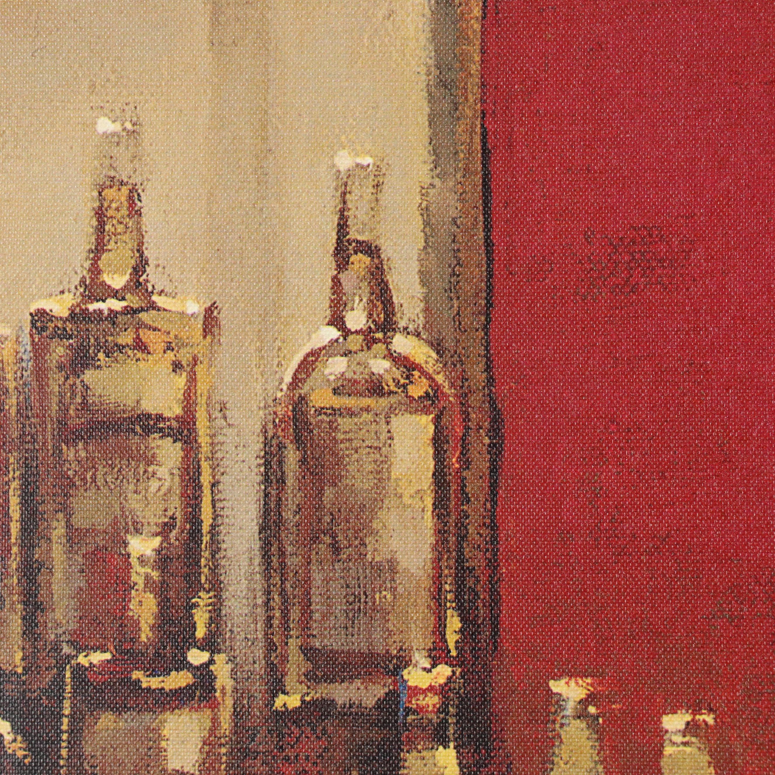 After Brent Lynch Giclée Diptych "Evening Lounge"