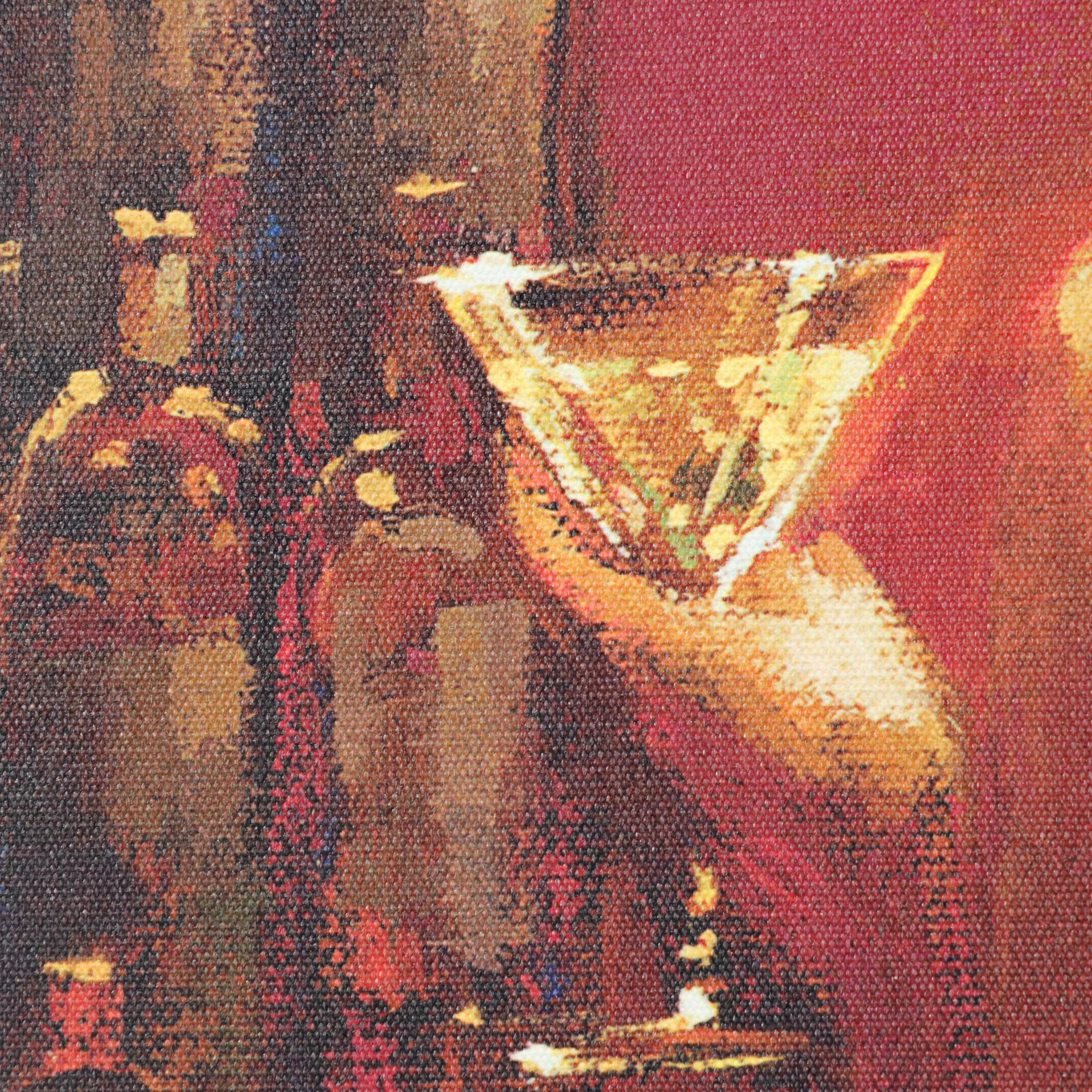 After Brent Lynch Giclée Diptych "Evening Lounge"