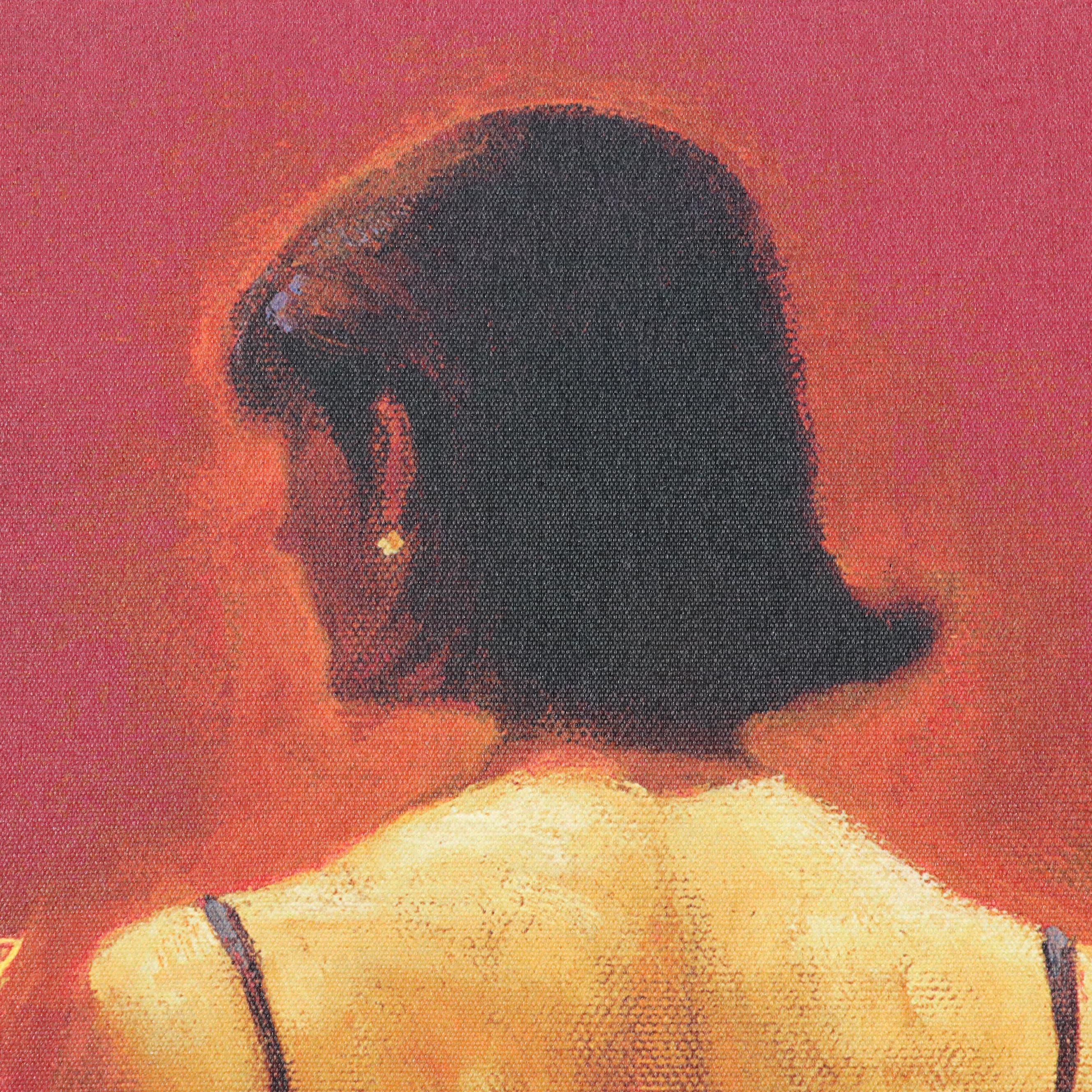 After Brent Lynch Giclée Diptych "Evening Lounge"