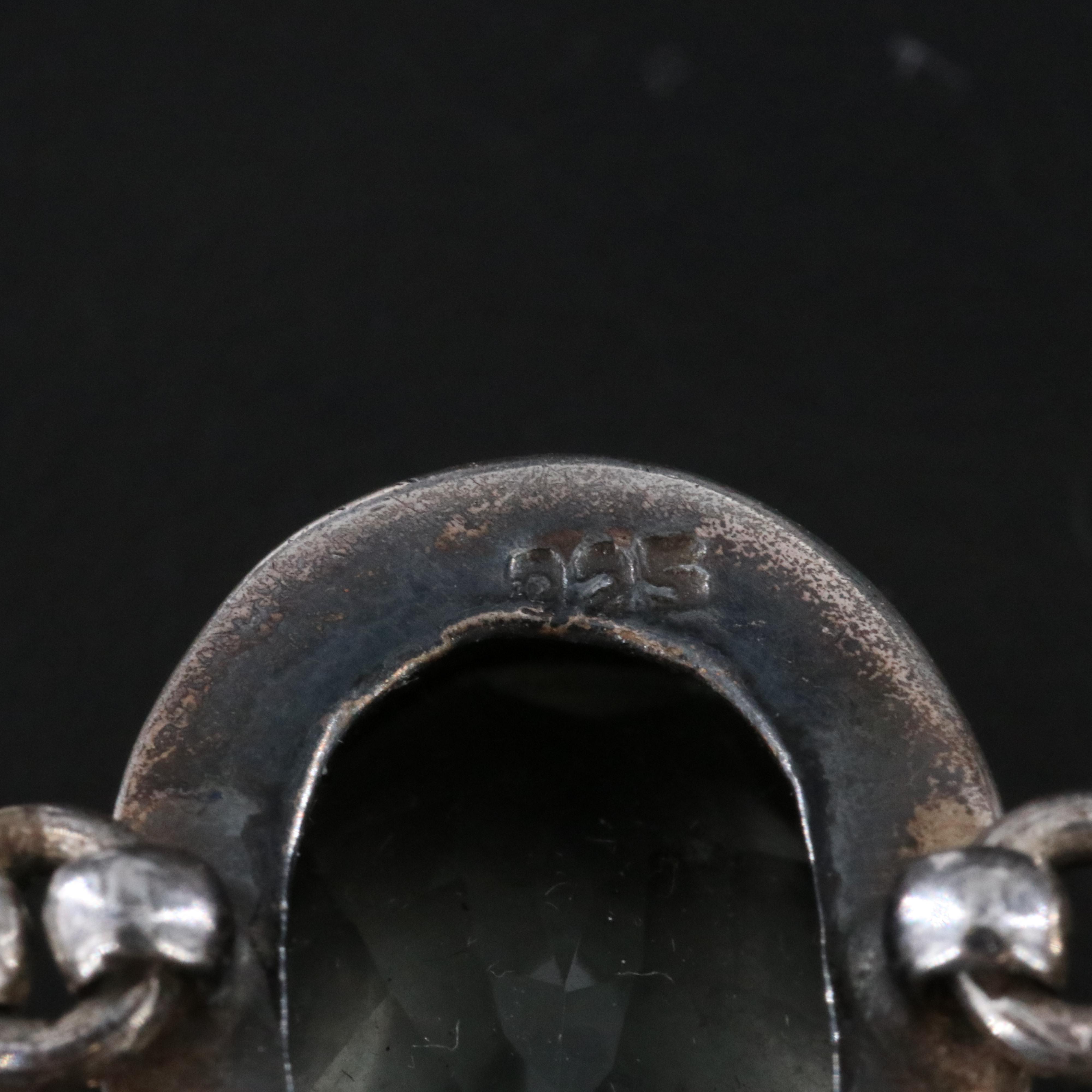 Sterling Prasiolite Bracelet