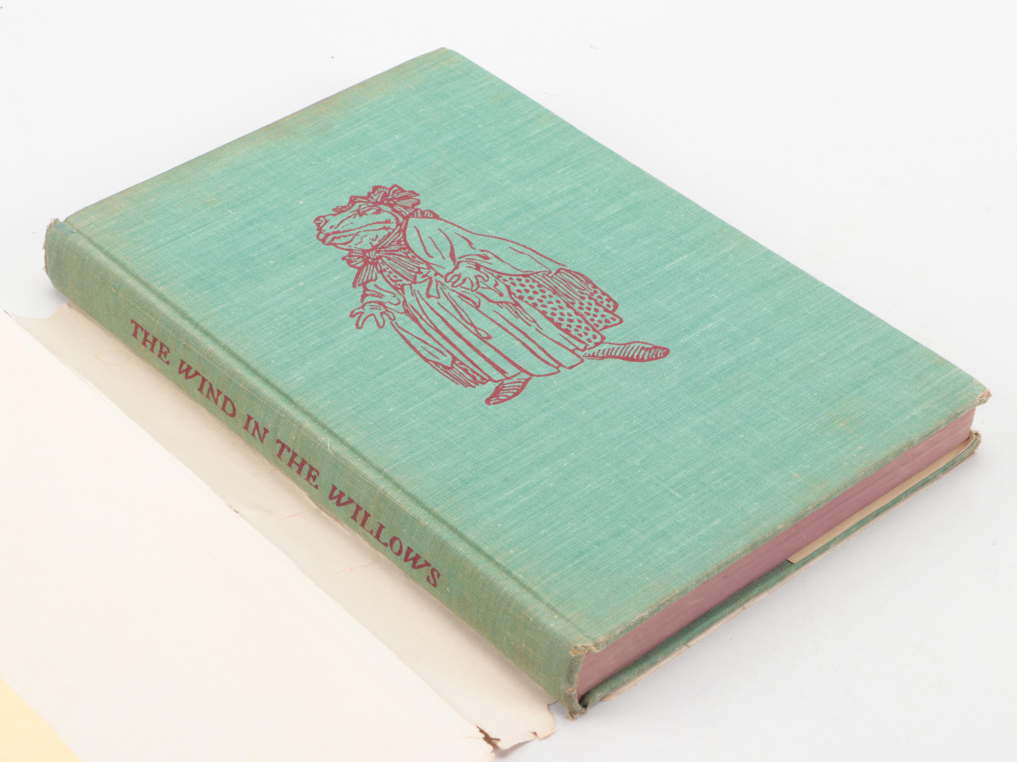 Arthur Rackham Illustrated "The Wind in the Willows" by Kenneth Grahame