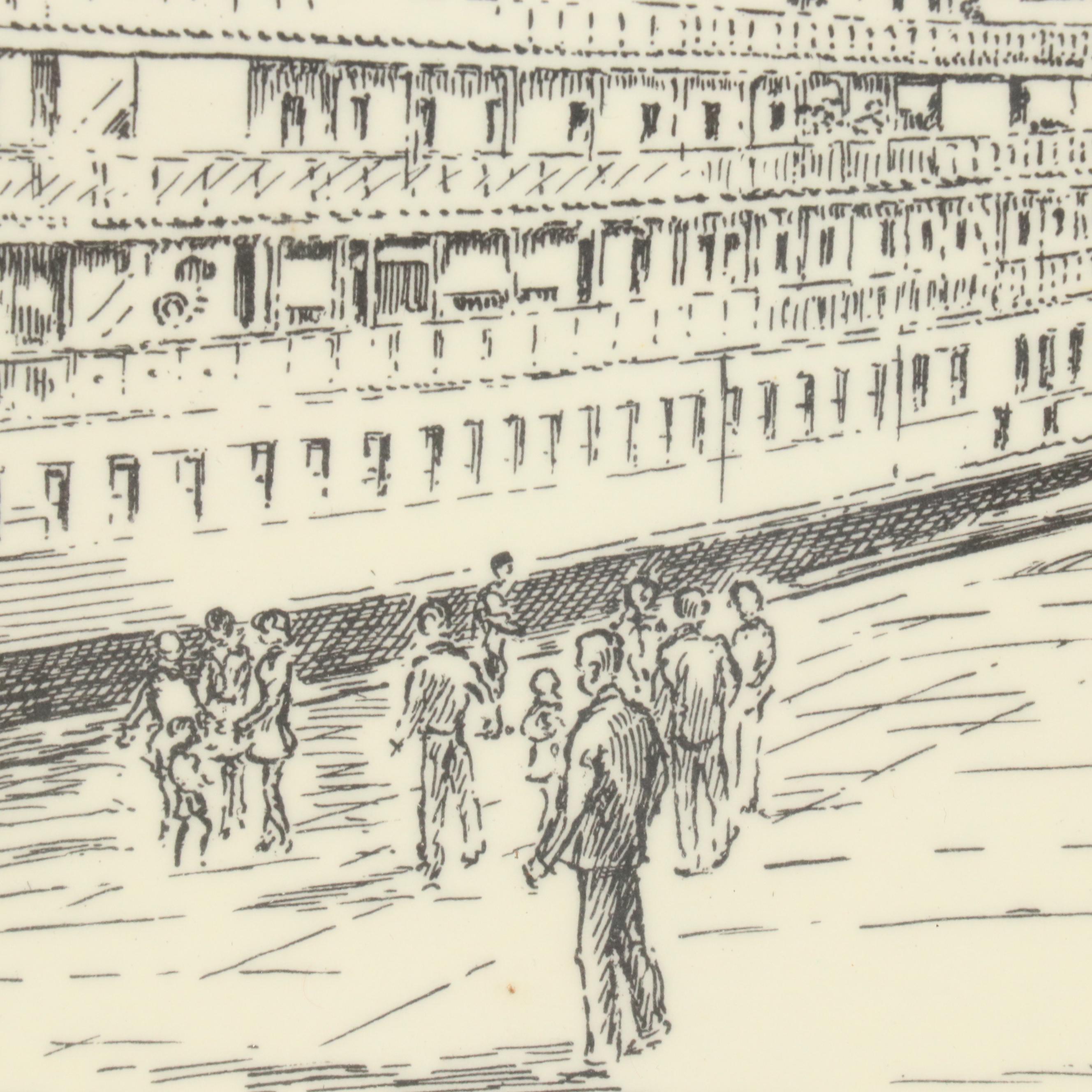 After Caroline Williams Lithographs of Cincinnati Scenes