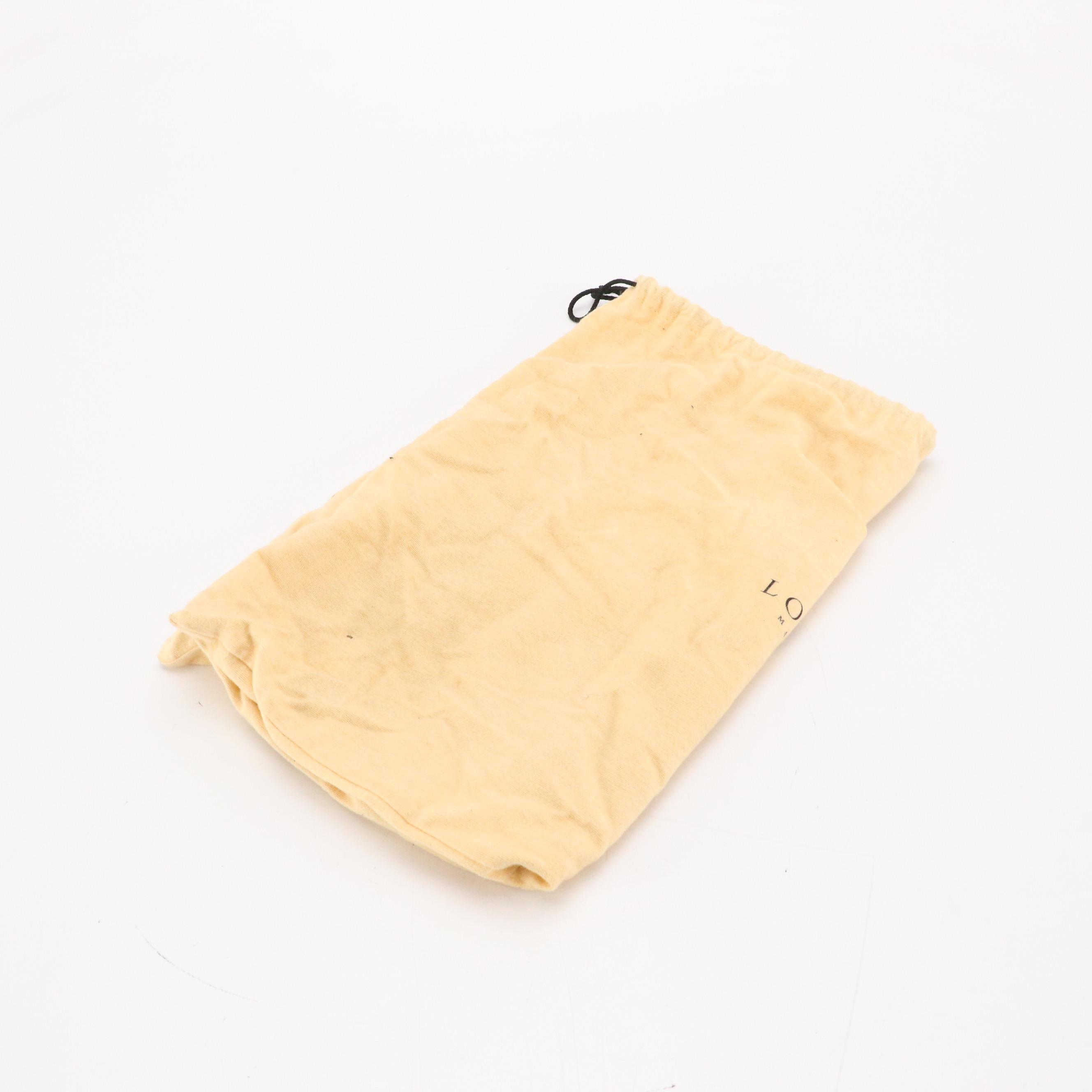 Loewe Amazona 28 Handbag in Metallic Green Leather