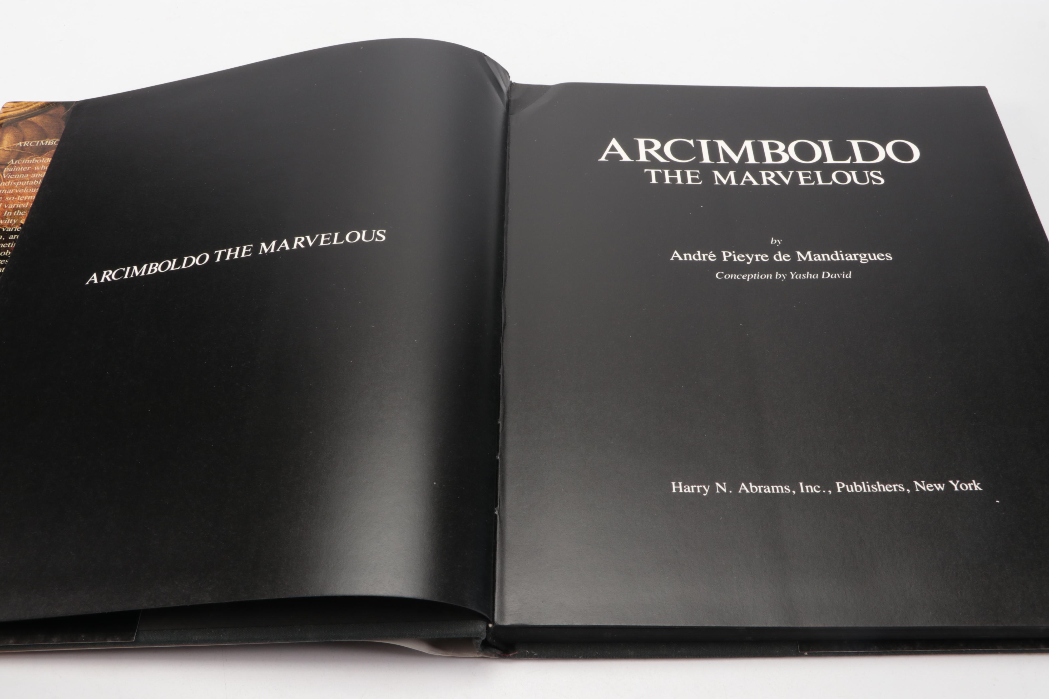 First Edition "Arcimboldo the Marvelous" by André Pieyre de Mandiargues, 1978