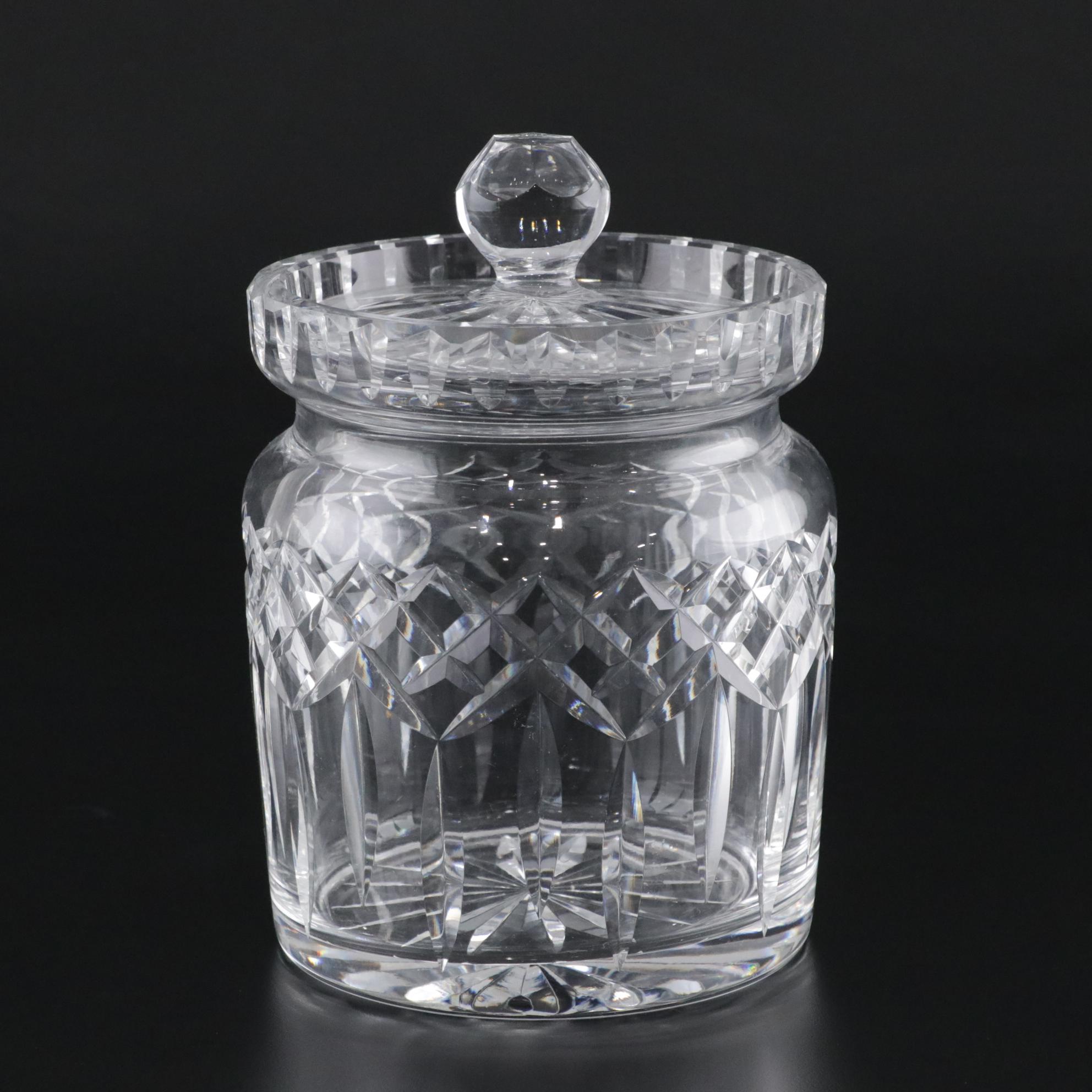 Waterford Crystal "Lismore" Biscuit Barrel