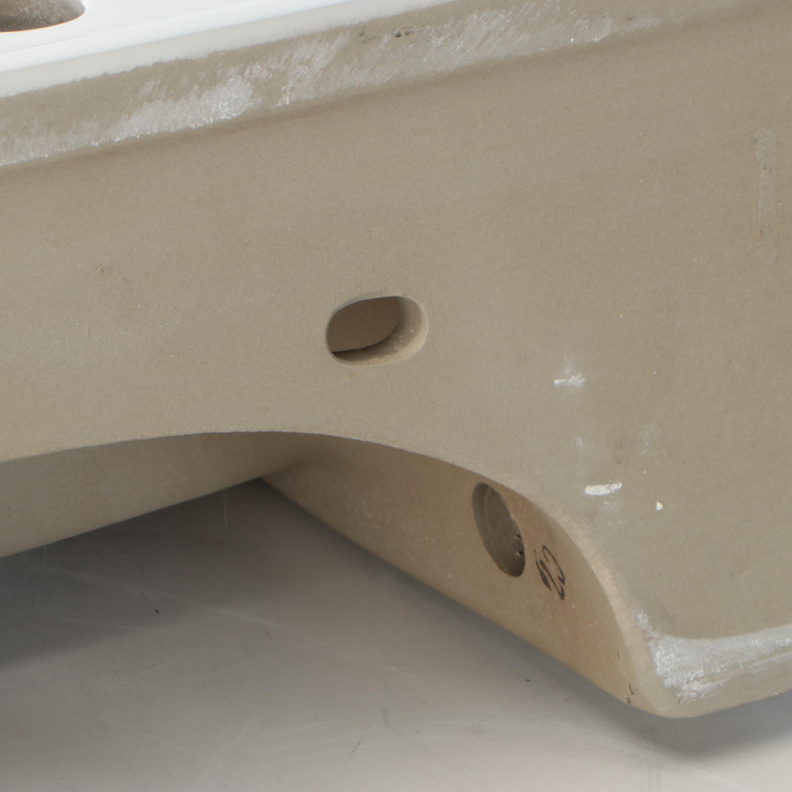 White Porcelain Bathroom Sink