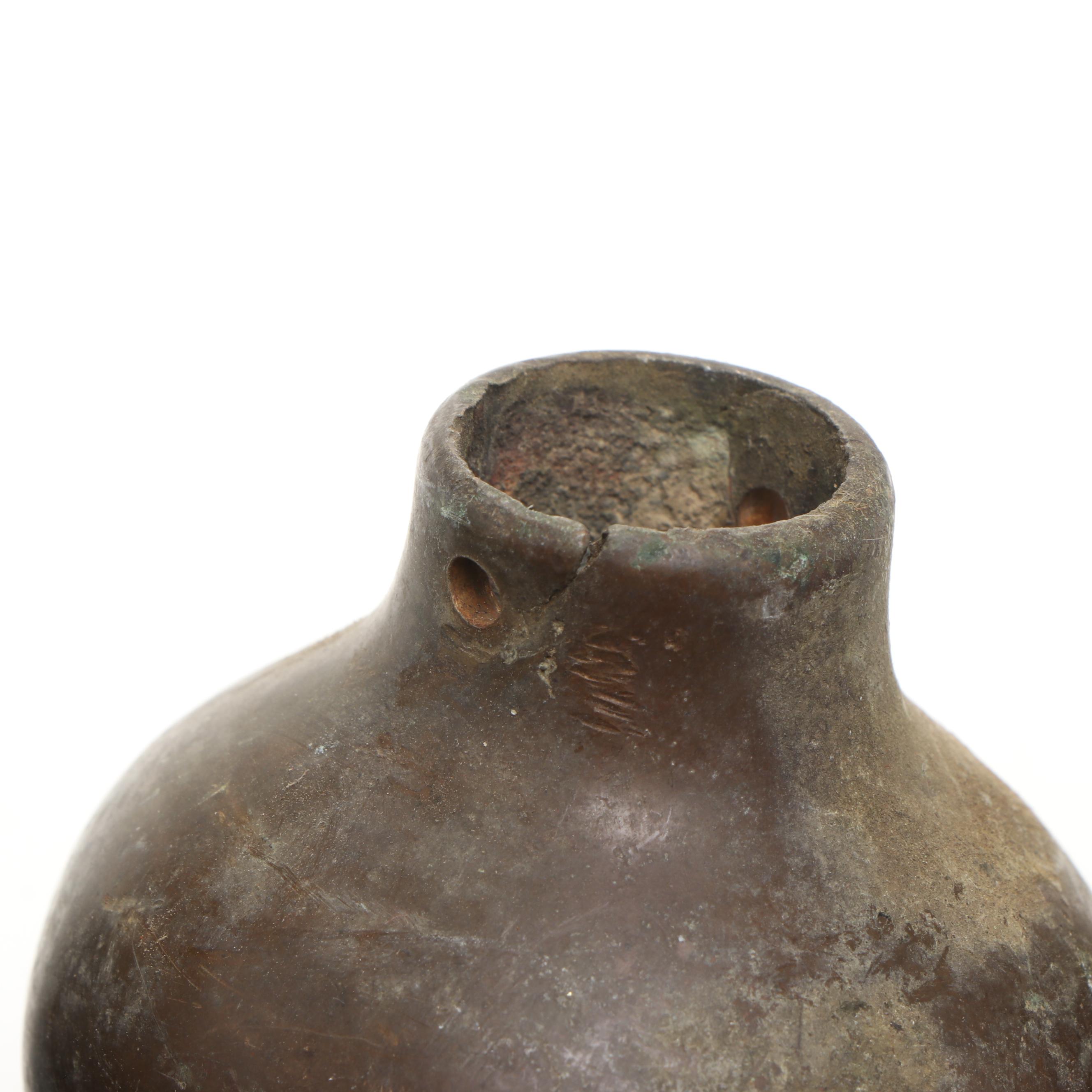 Brass with Other Metal Cane Toppers and Knobs, Late 19th/ Early 20th Century