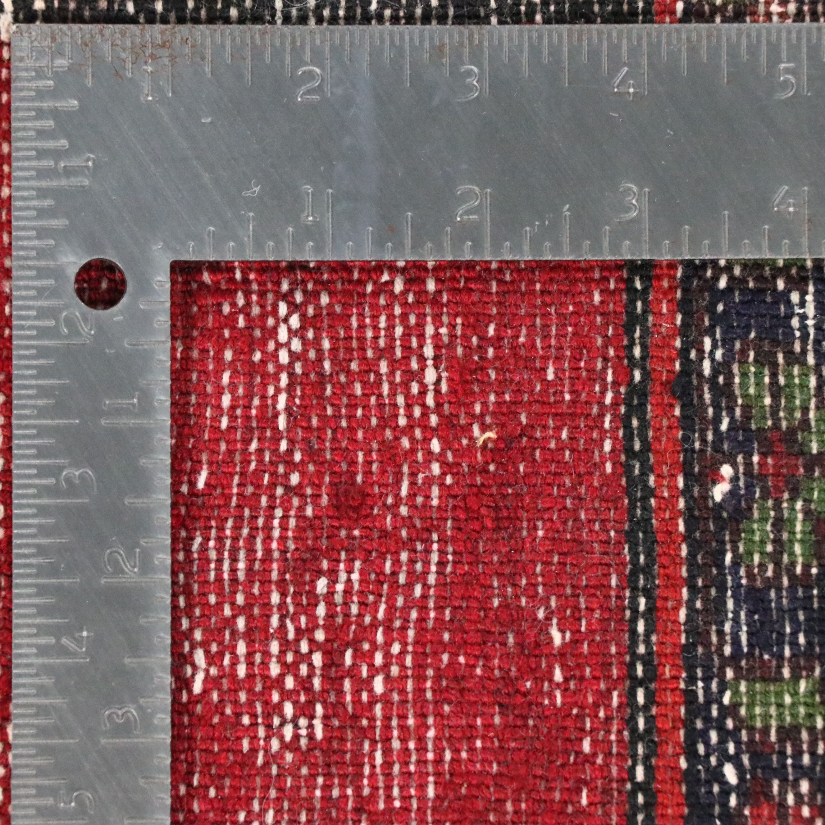 5'2 x 8'7 Hand-Knotted Persian Hamadan Area Rug