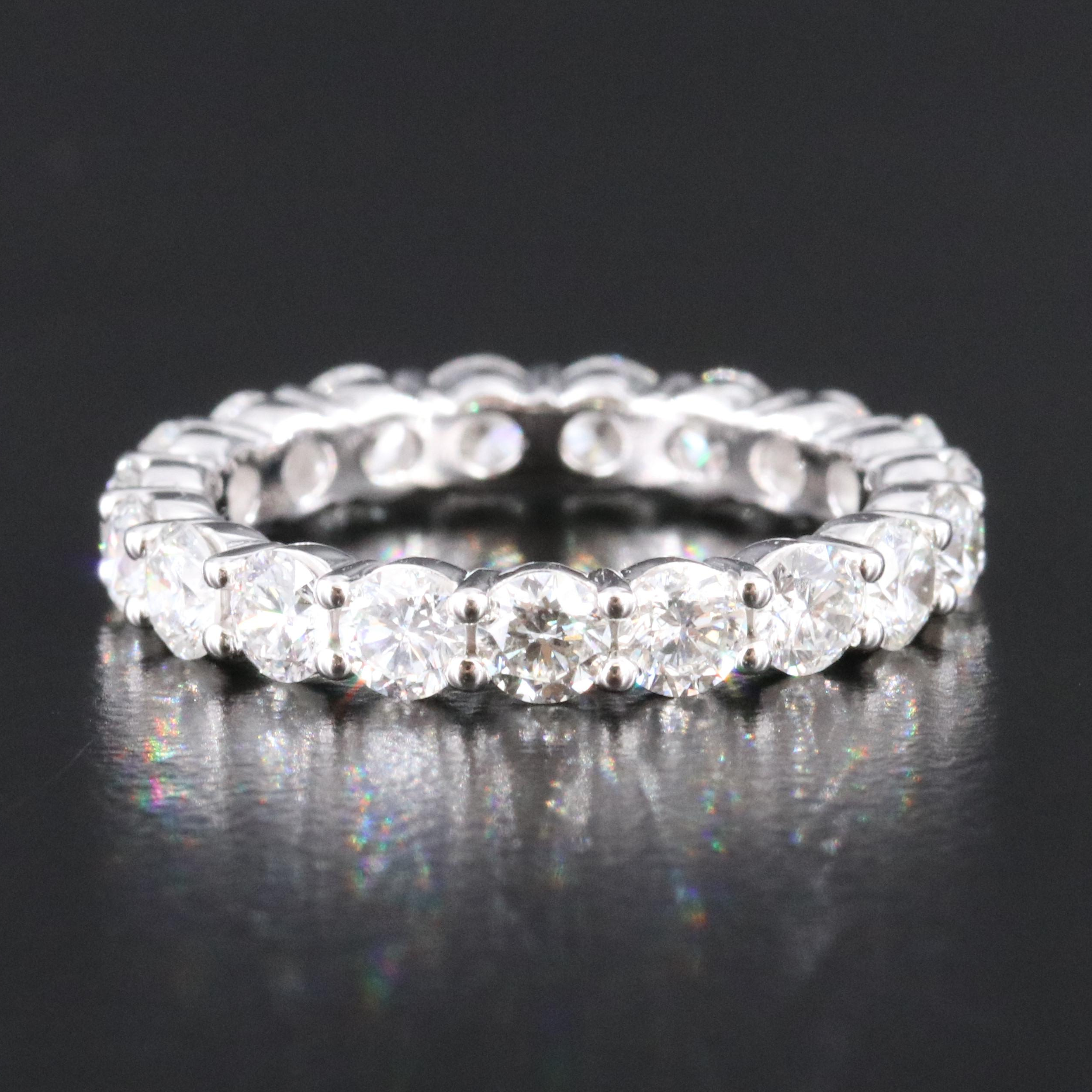14K 3.00 CTW Lab Grown Diamond Eternity Band