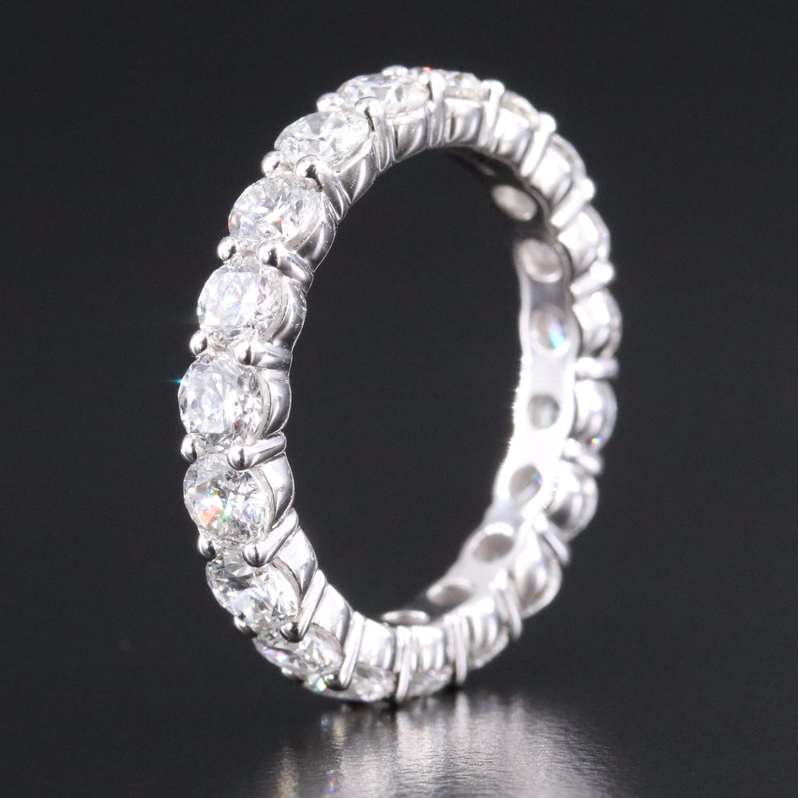 14K 3.00 CTW Lab Grown Diamond Eternity Band