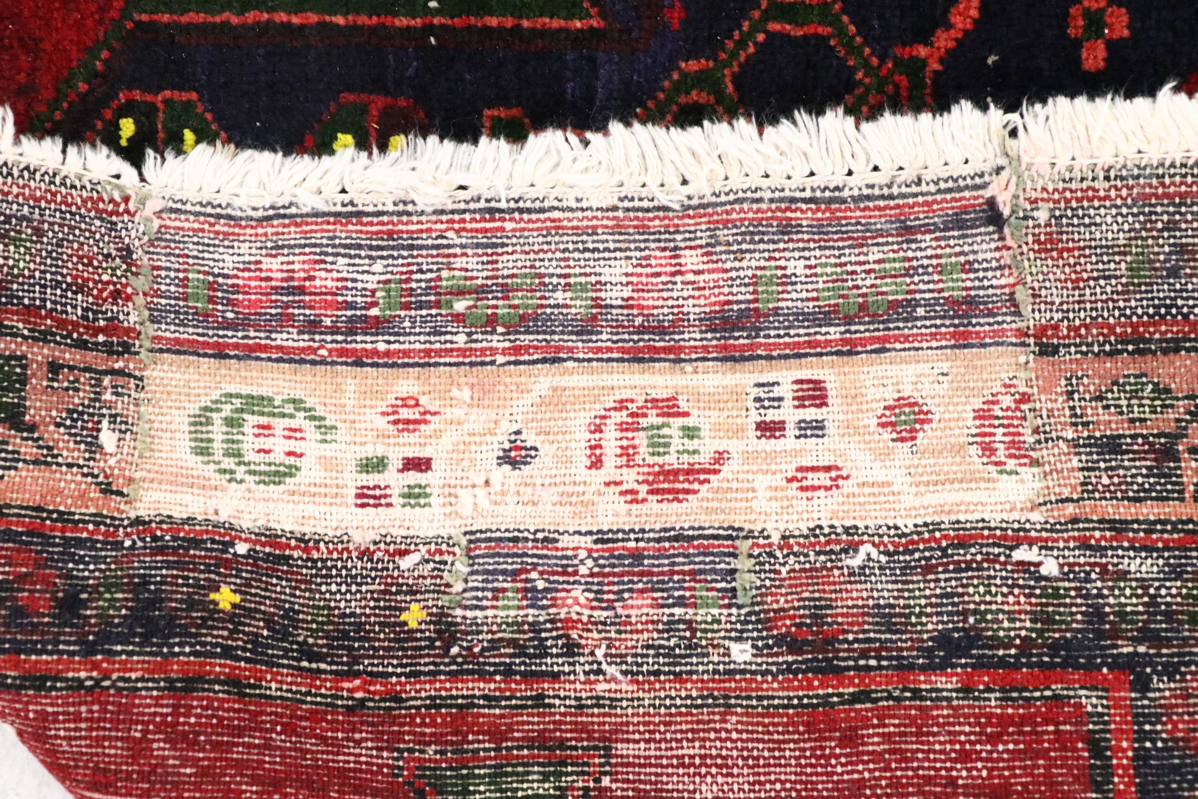 5'2 x 8'7 Hand-Knotted Persian Hamadan Area Rug