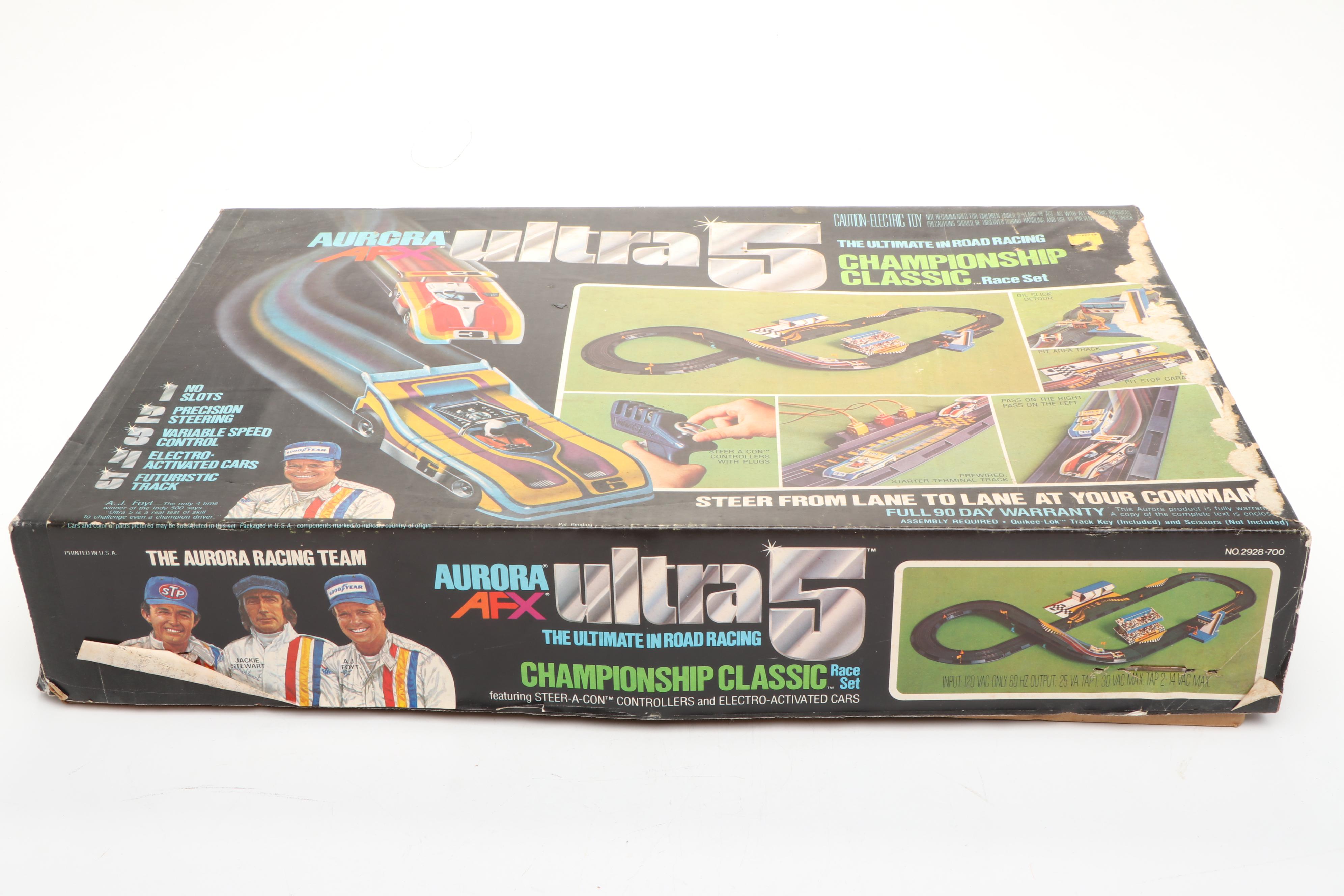 Aurora Ultra 5 Championship Classic Race Set, 1970s