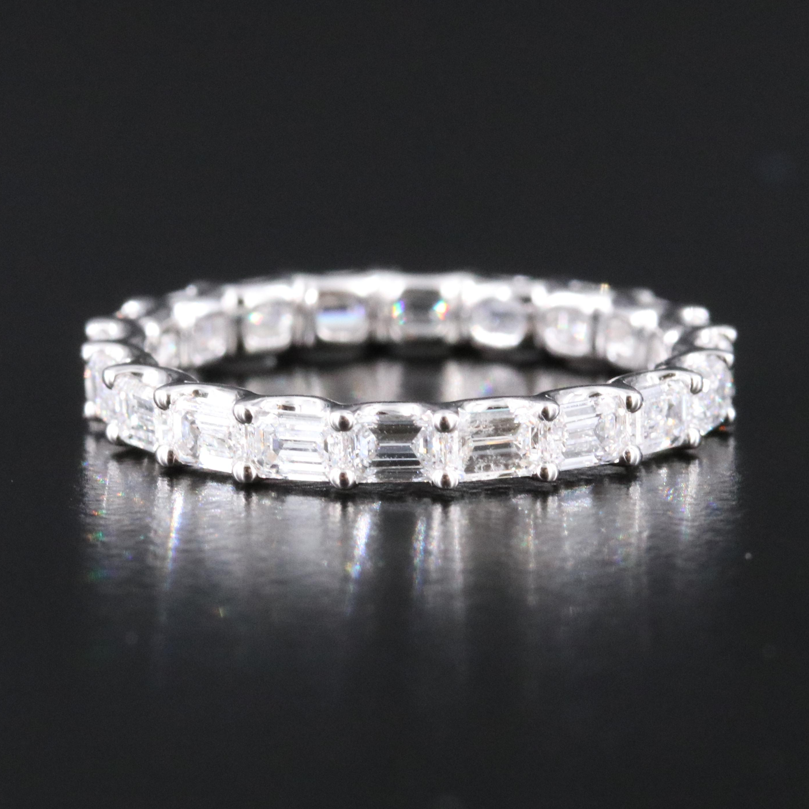 14K 2.00 CTW Lab Grown Diamond Eternity Band