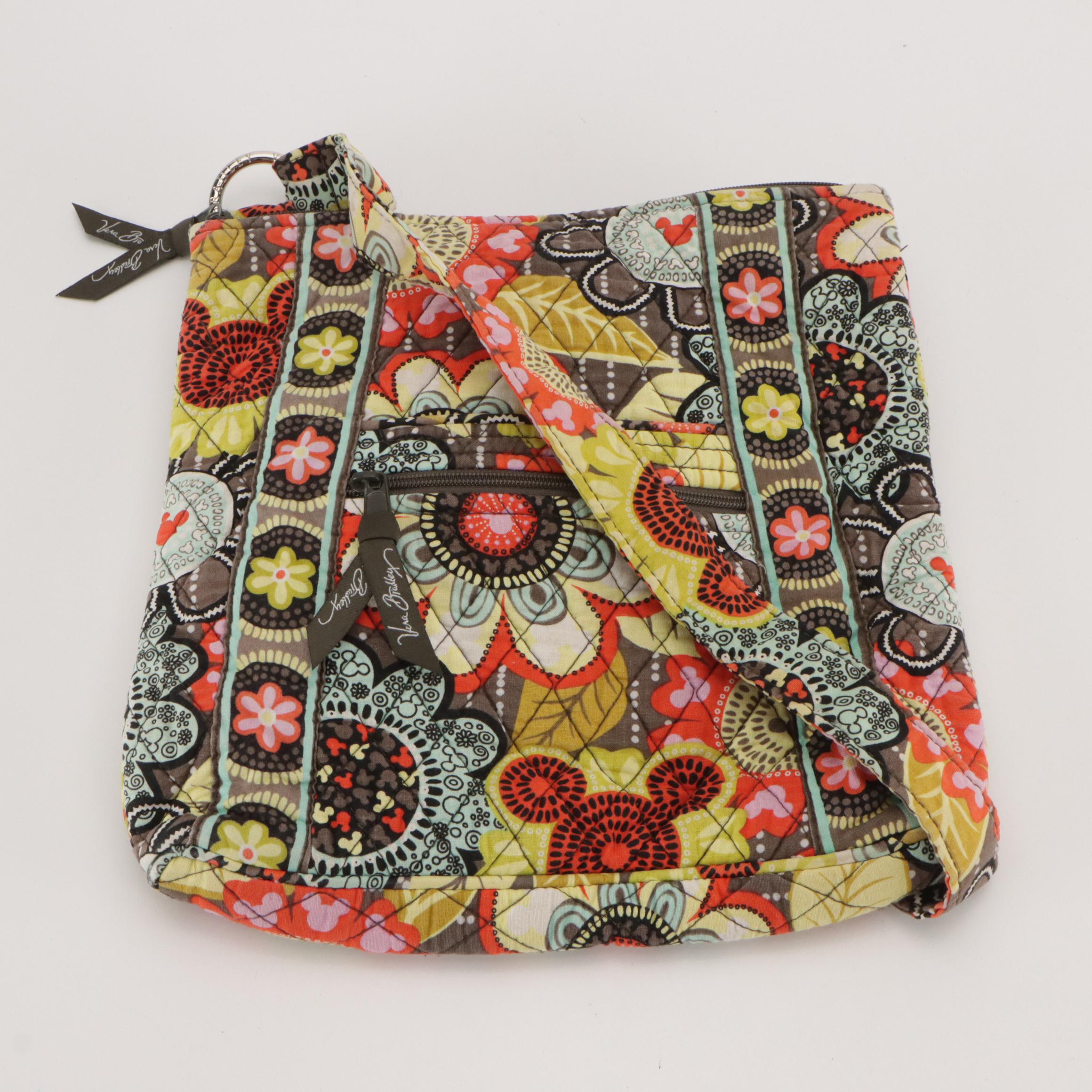 Vera Bradley x Disney Parks Bag, 'Twirly Birds' Shoulder Bag, Other Zip Tote