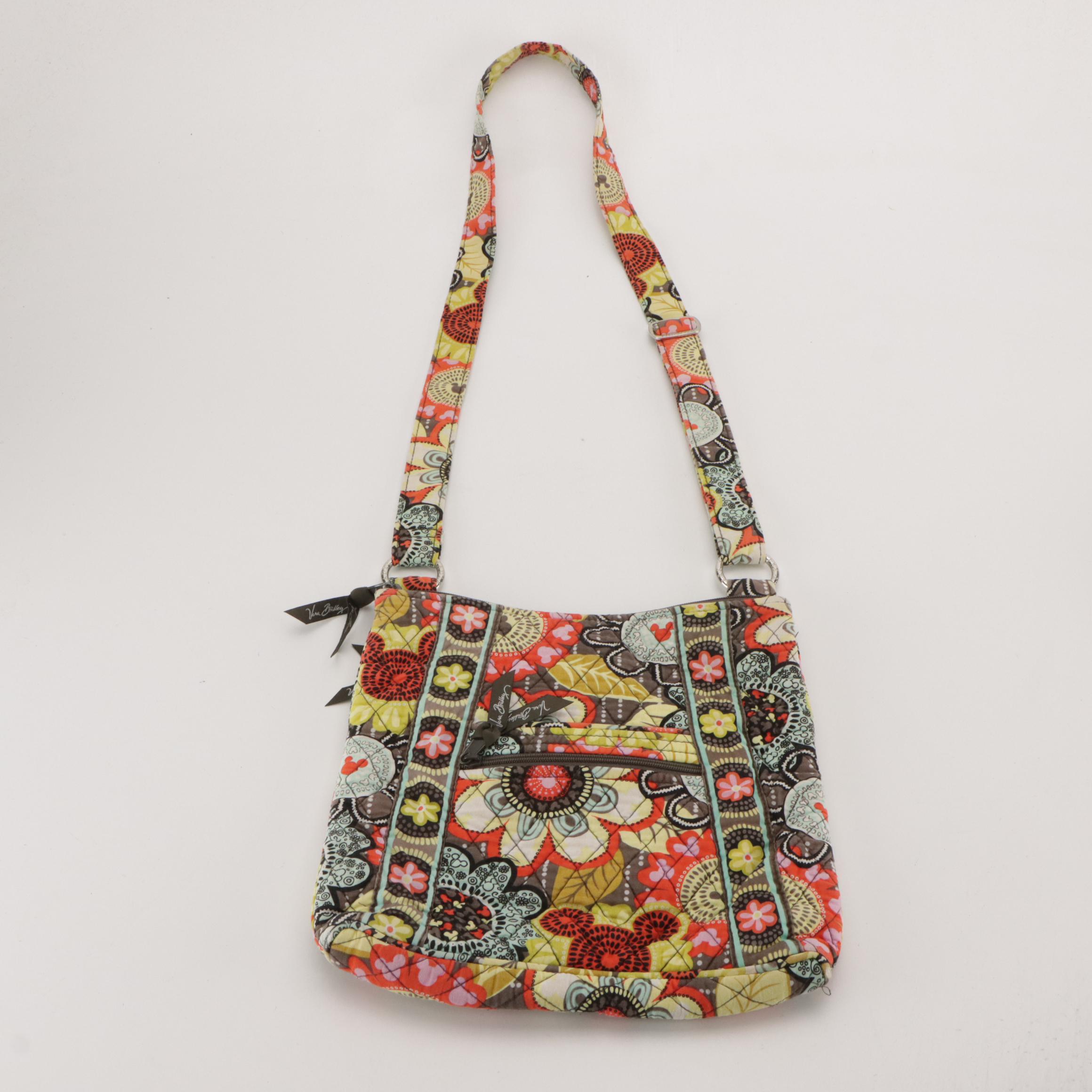 Vera Bradley x Disney Parks Bag, 'Twirly Birds' Shoulder Bag, Other Zip Tote