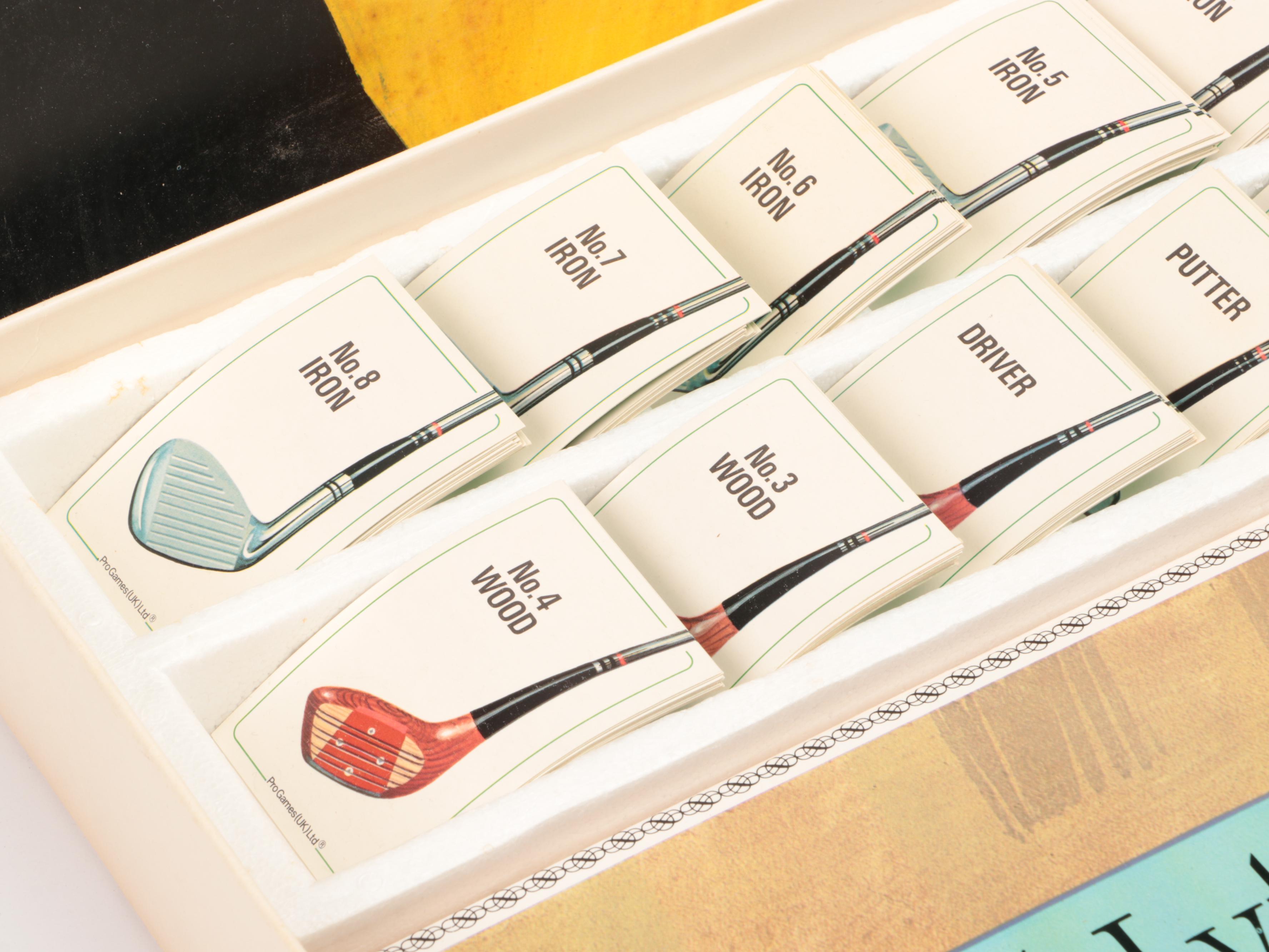 "Pro Golf", "Dinky-Links", "Golf Bug",  and More Golf Themed Board Games