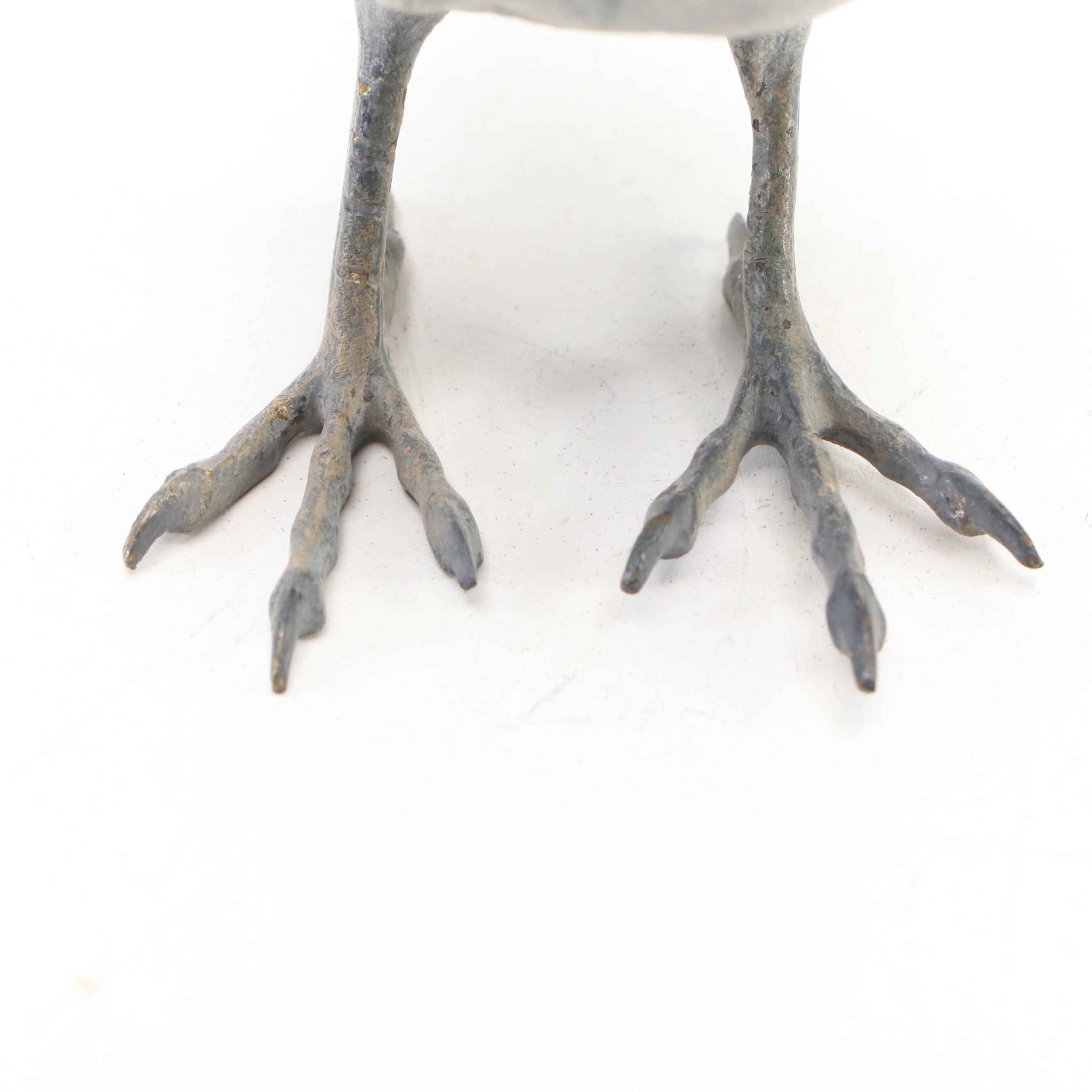 Austrian Cold-Painted Bronze Bird