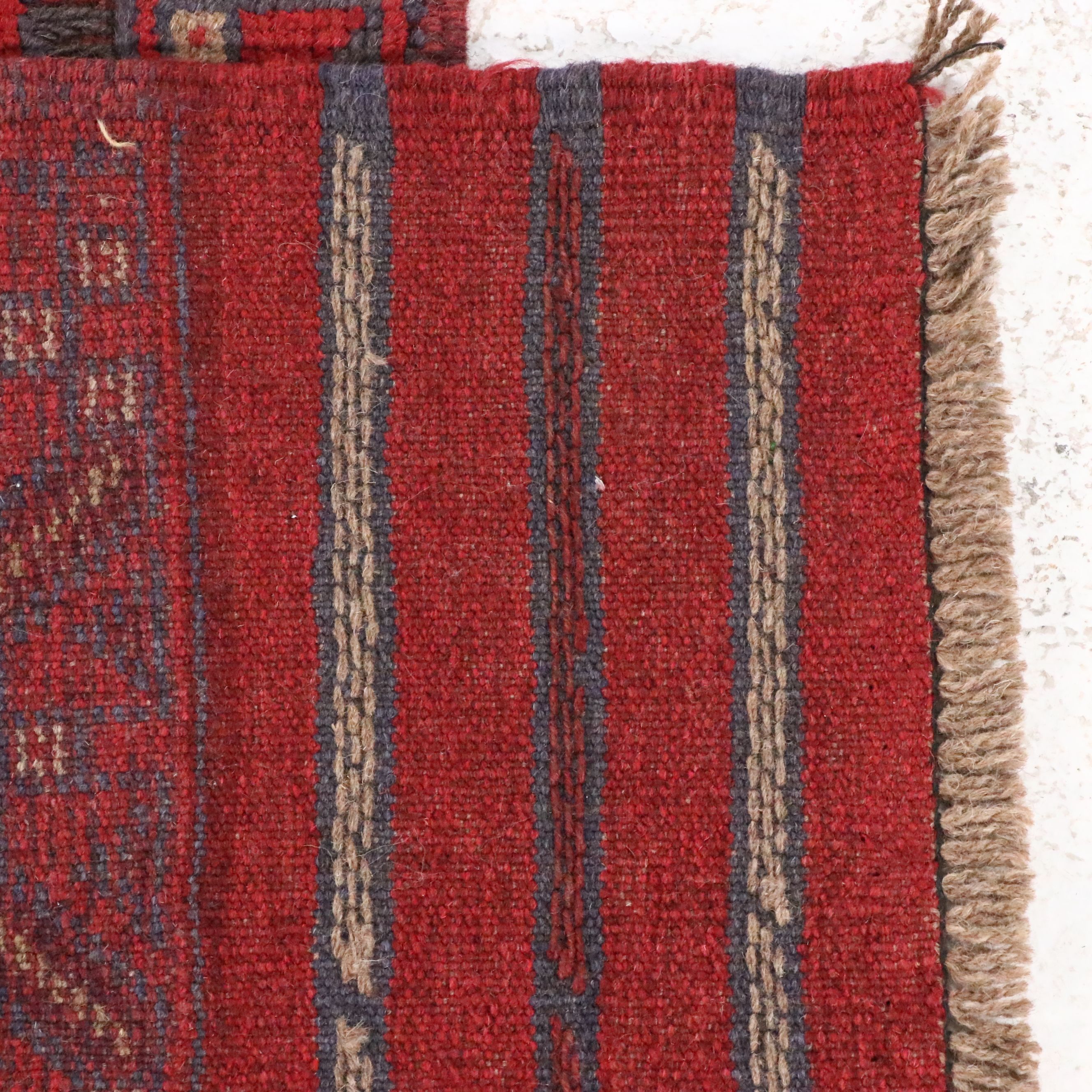 2' x 8'4 Handwoven Afghan Mashwani Carpet Runner