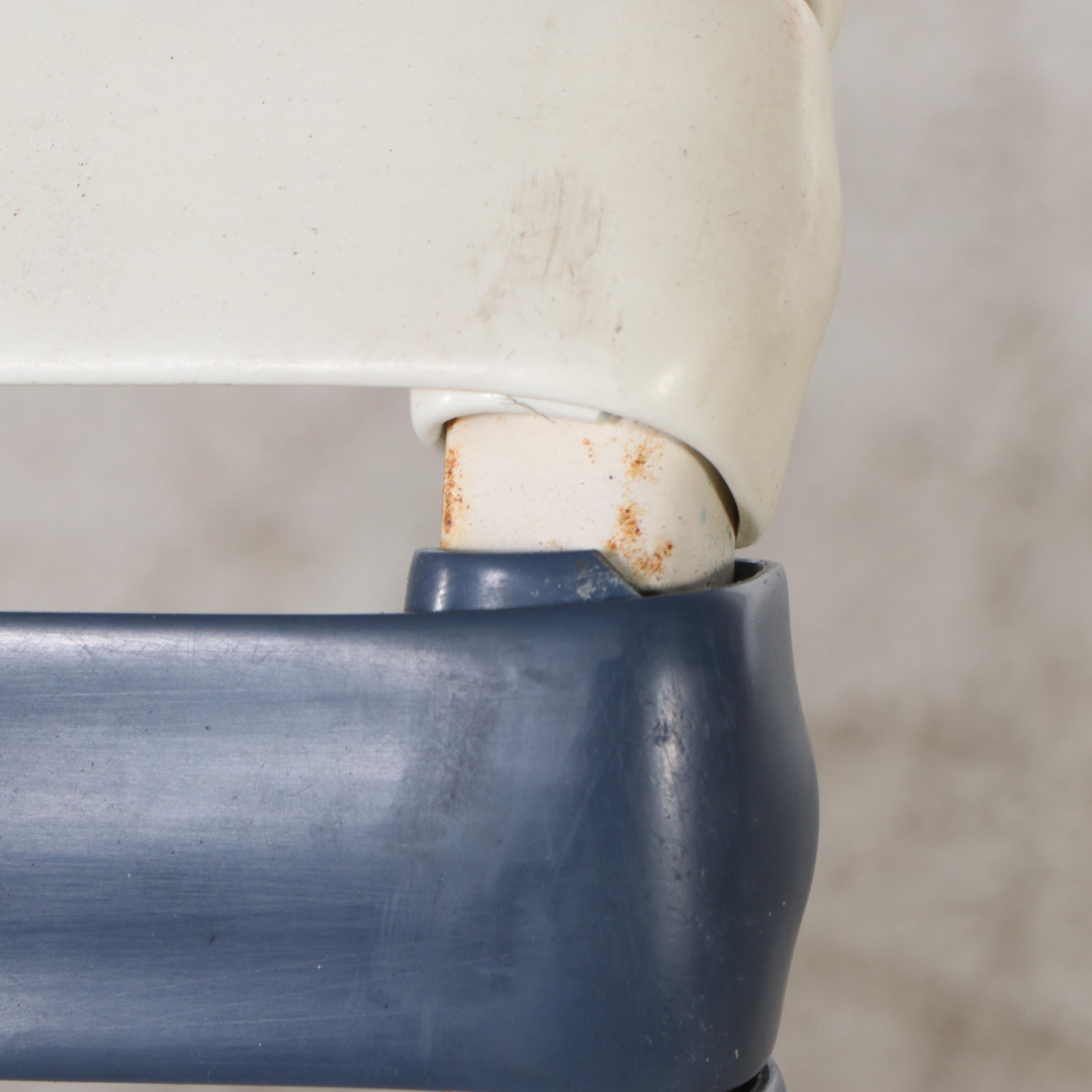 Aluminum and Vinyl Strap Five-Piece Patio Dining Set