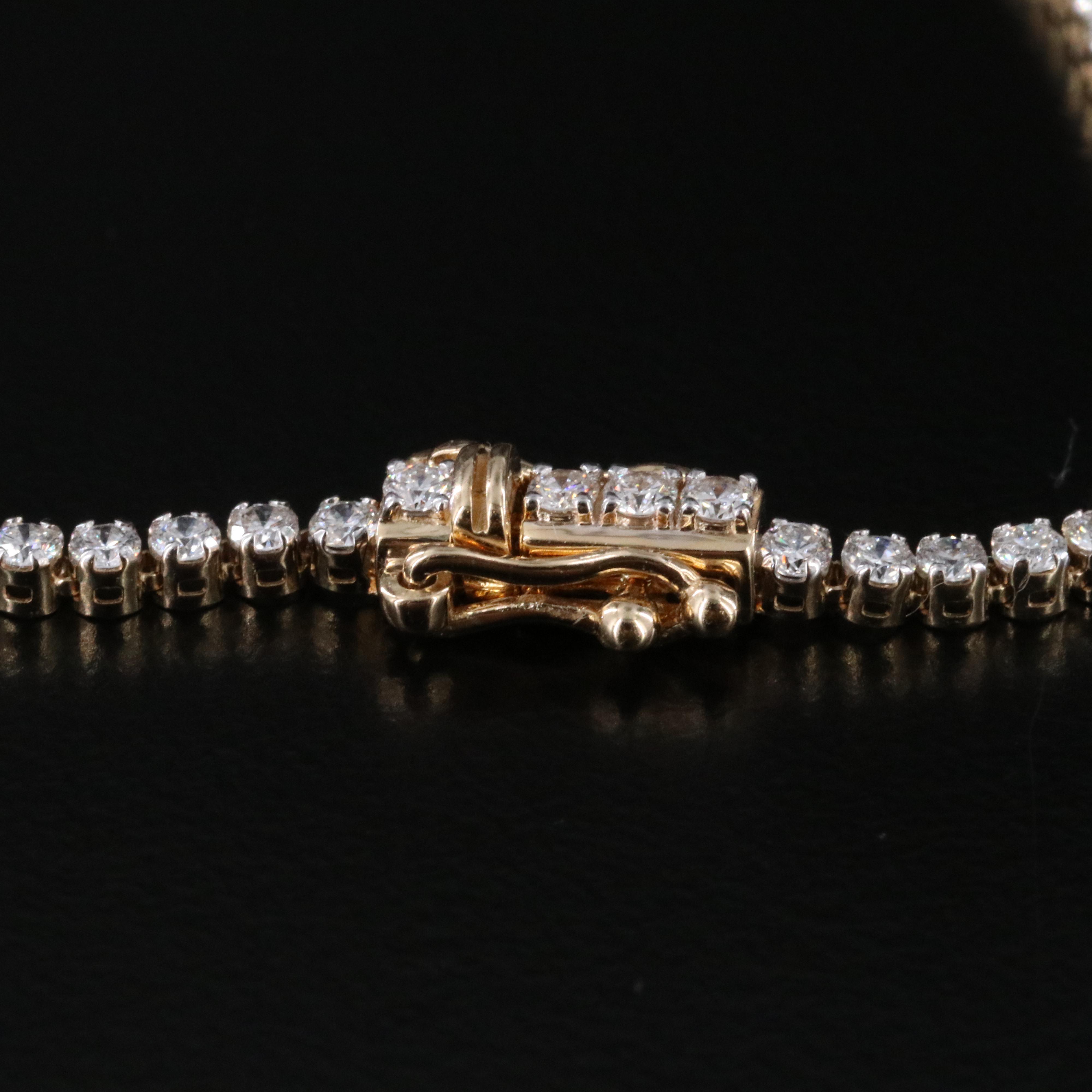 14K 2.00 CTW Lab Grown Diamond Bracelet