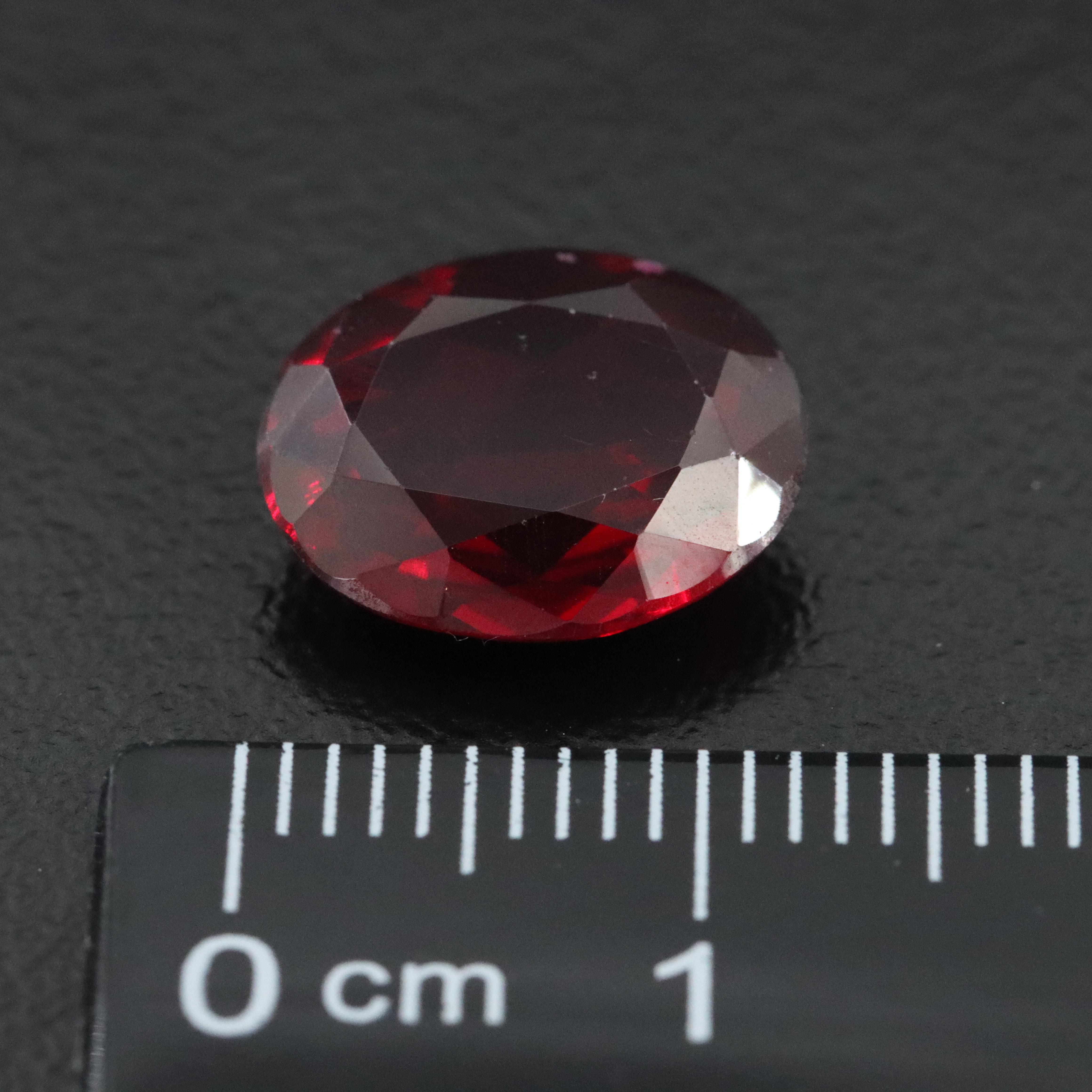 Loose 5.17 CT Lab Grown Ruby